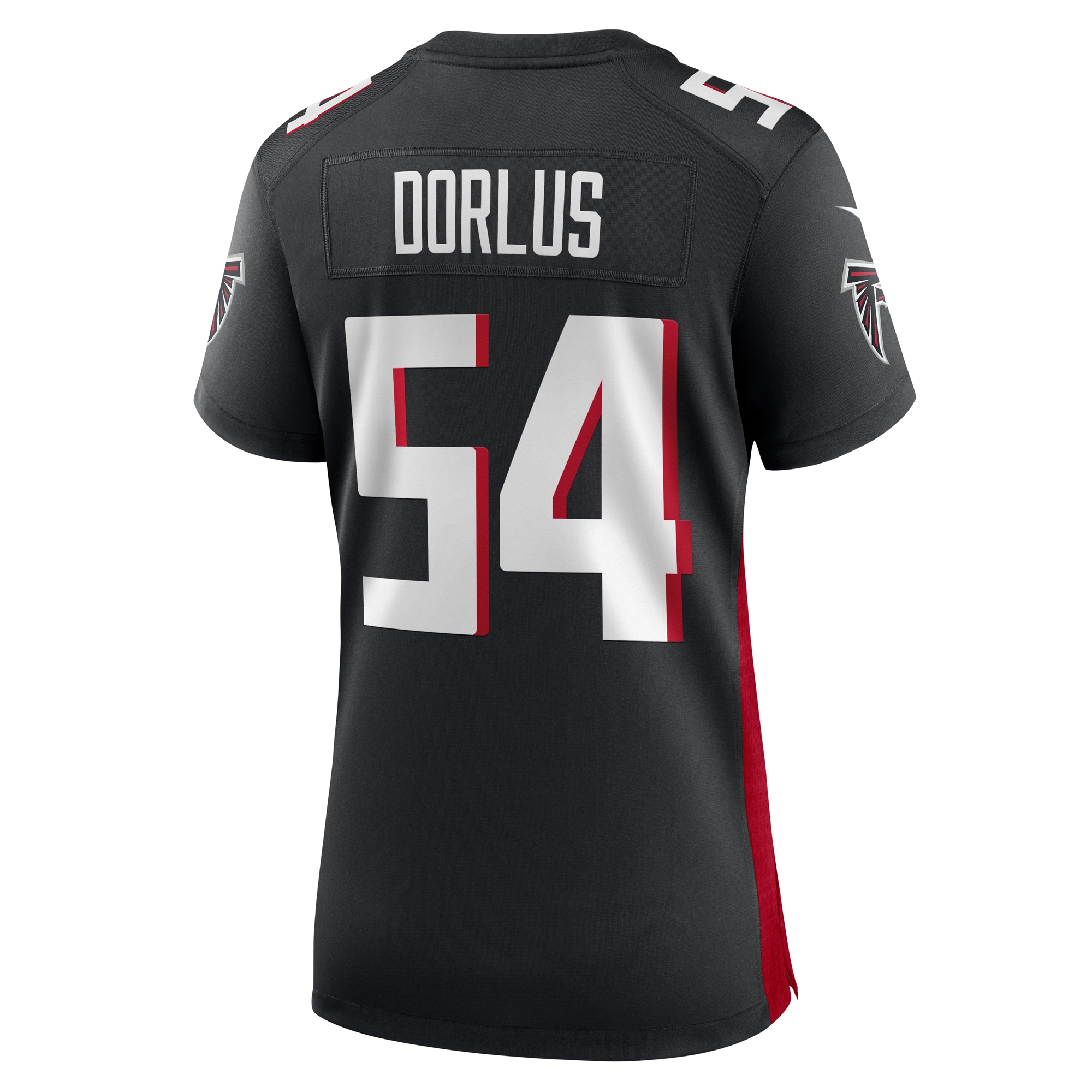 Atlanta Falcons Brandon Dorlus Black Game NFL Jersey Women's
