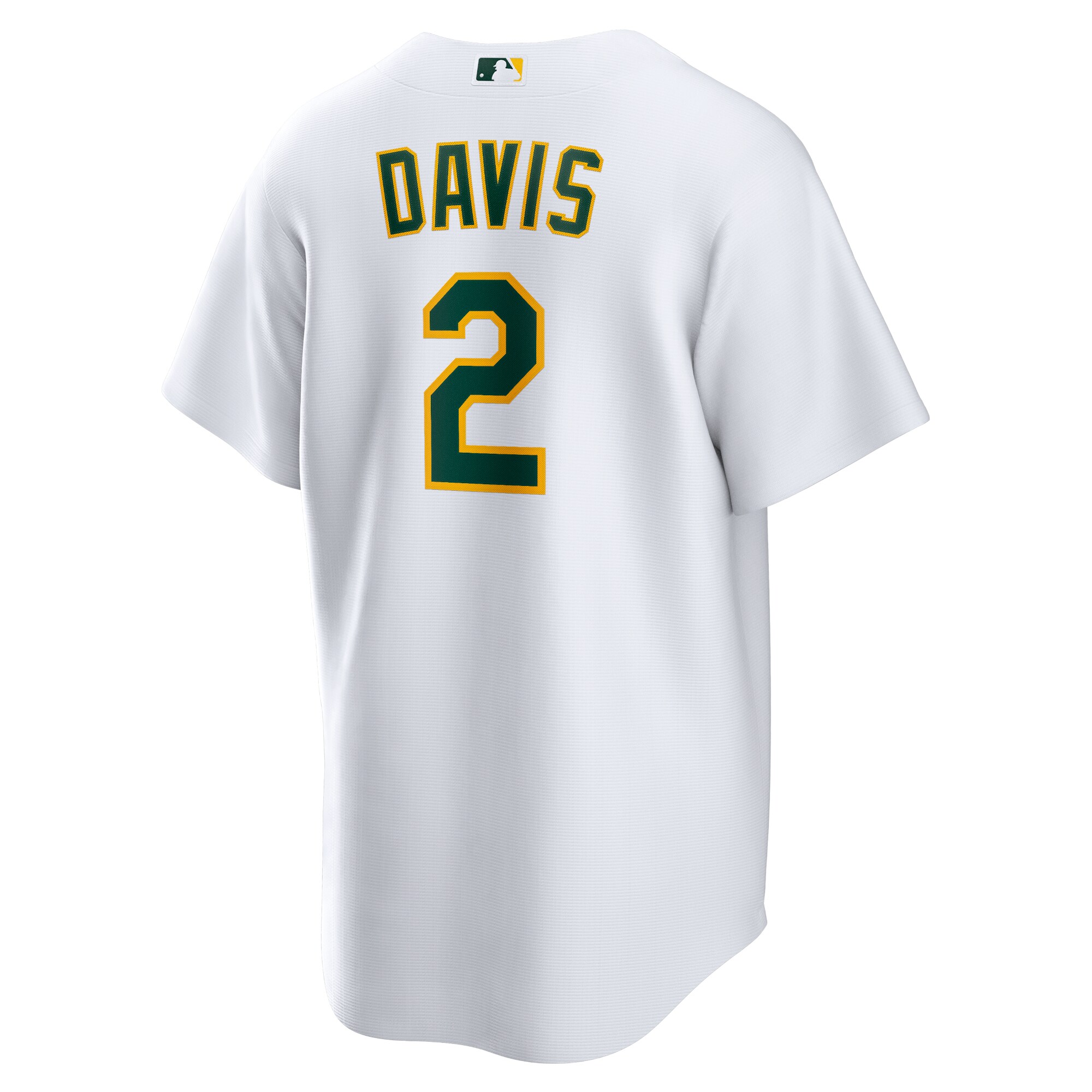 Oakland Athletics Khris Davis White Home Player Name MLB Jersey Men's
