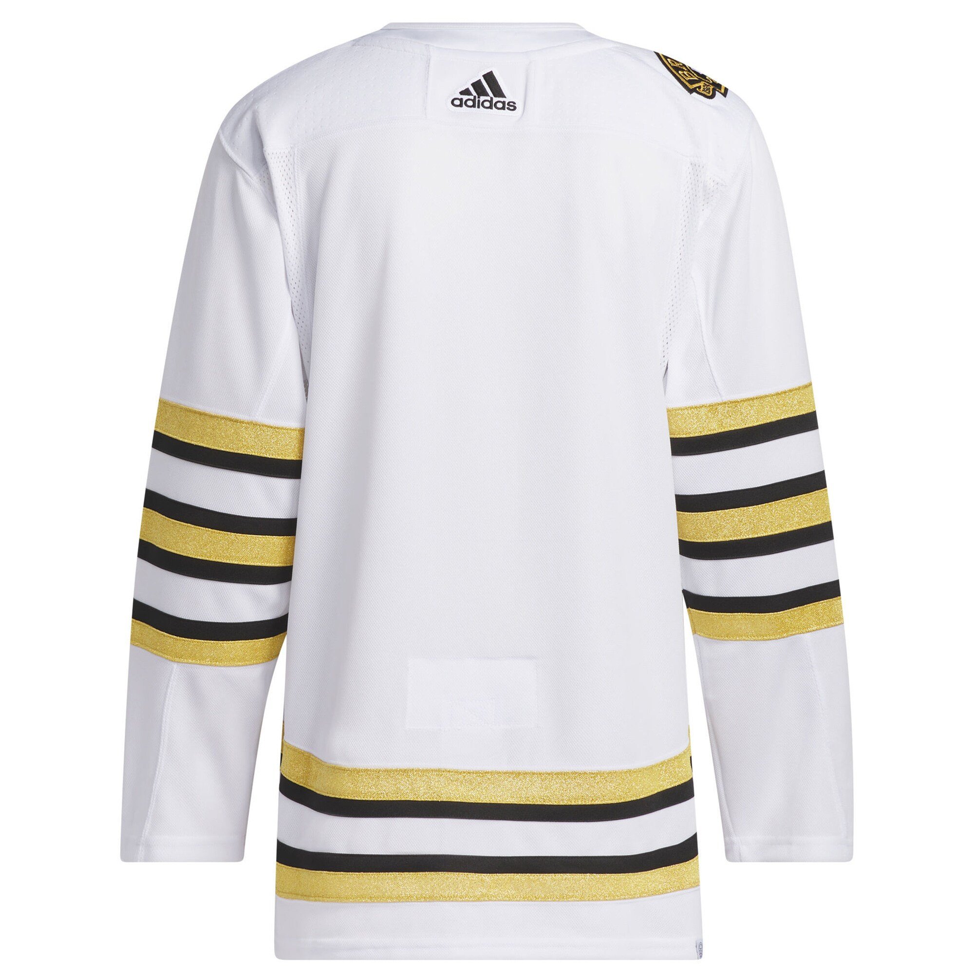 Boston Bruins 100th Anniversary Primegreen White NHL Jersey Men's