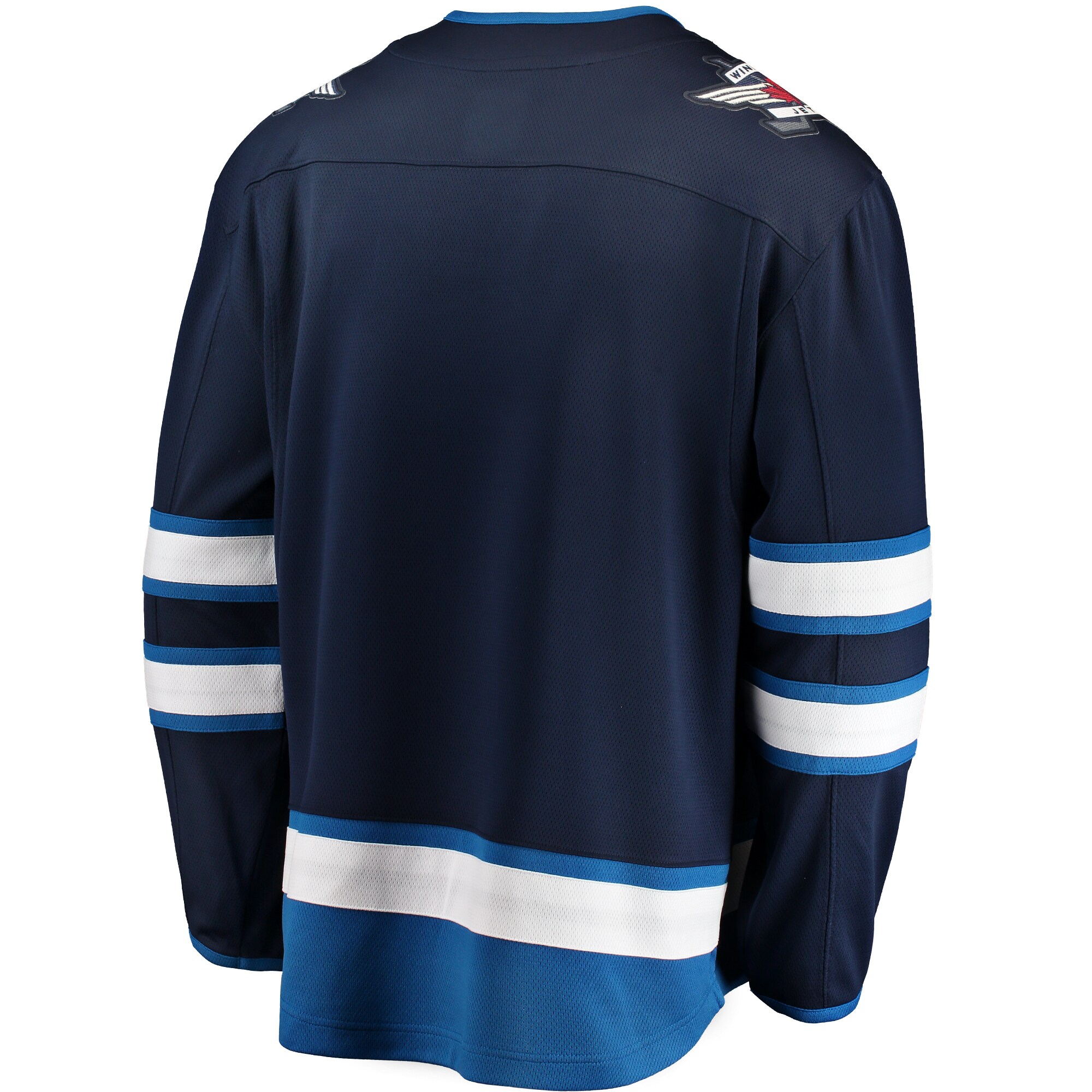 Winnipeg Jets Blue Breakaway Home NHL Jersey Men's