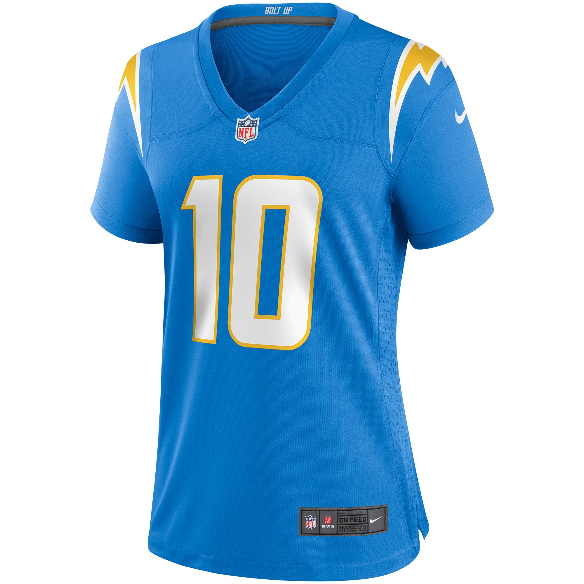 Los Angeles Chargers Justin Herbert Powder Blue Game NFL Jersey Women's