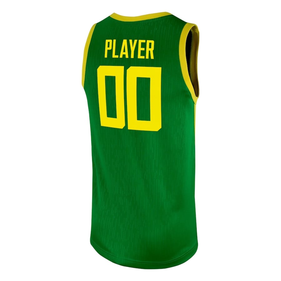 Oregon Duck Unisex NIL Custom Green NCAA Jersey Unisex