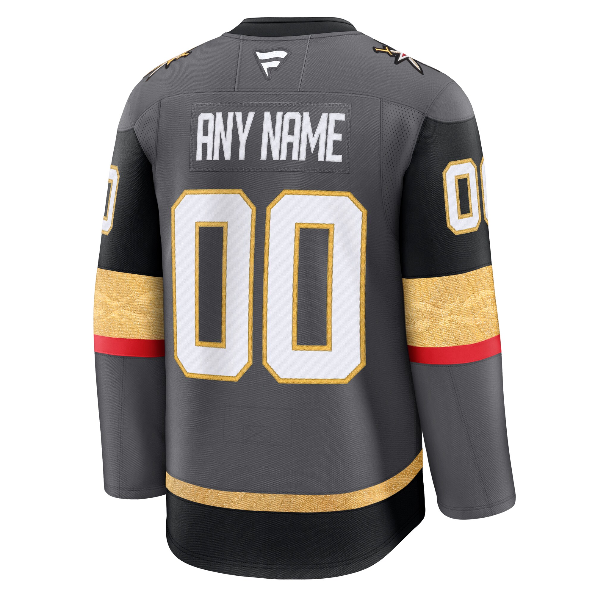 Vegas Golden Knights Gray Alternate Premium Custom NHL Jersey Men's