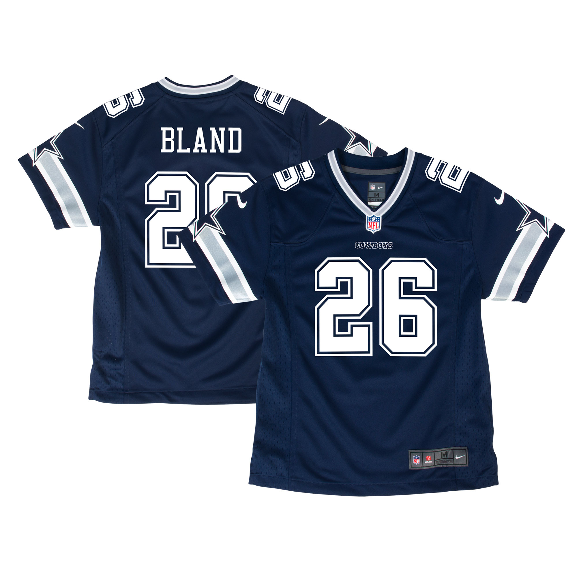 Dallas Cowboys DaRon Bland Navy Game NFL Jersey Youth