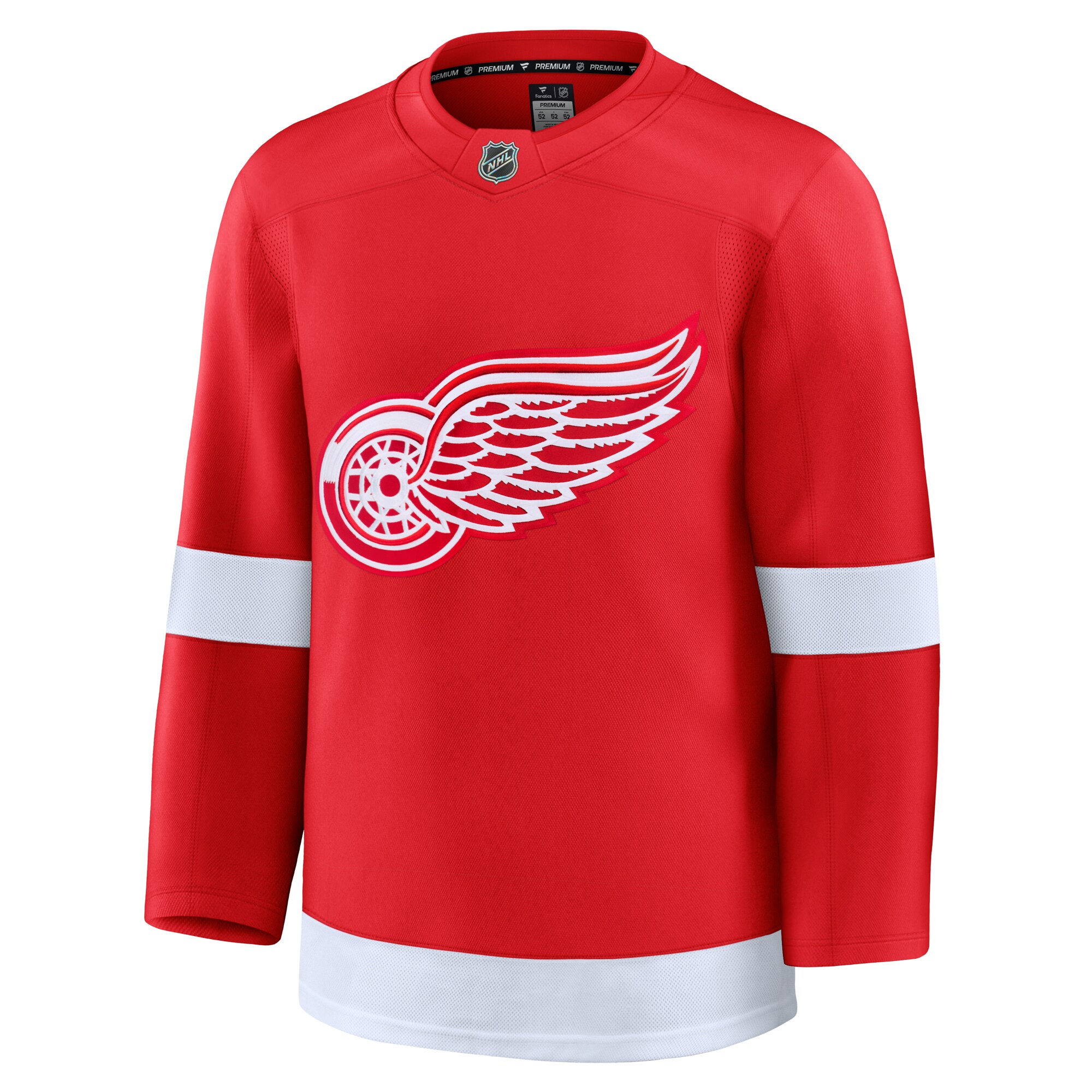 Detroit Red Wings Red Home Premium NHL Jersey Men's