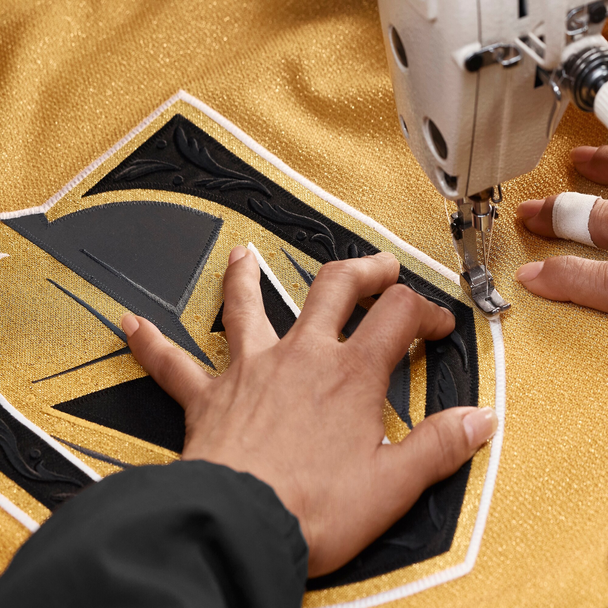 Vegas Golden Knights Gold Home Pro Custom NHL Jersey Men's