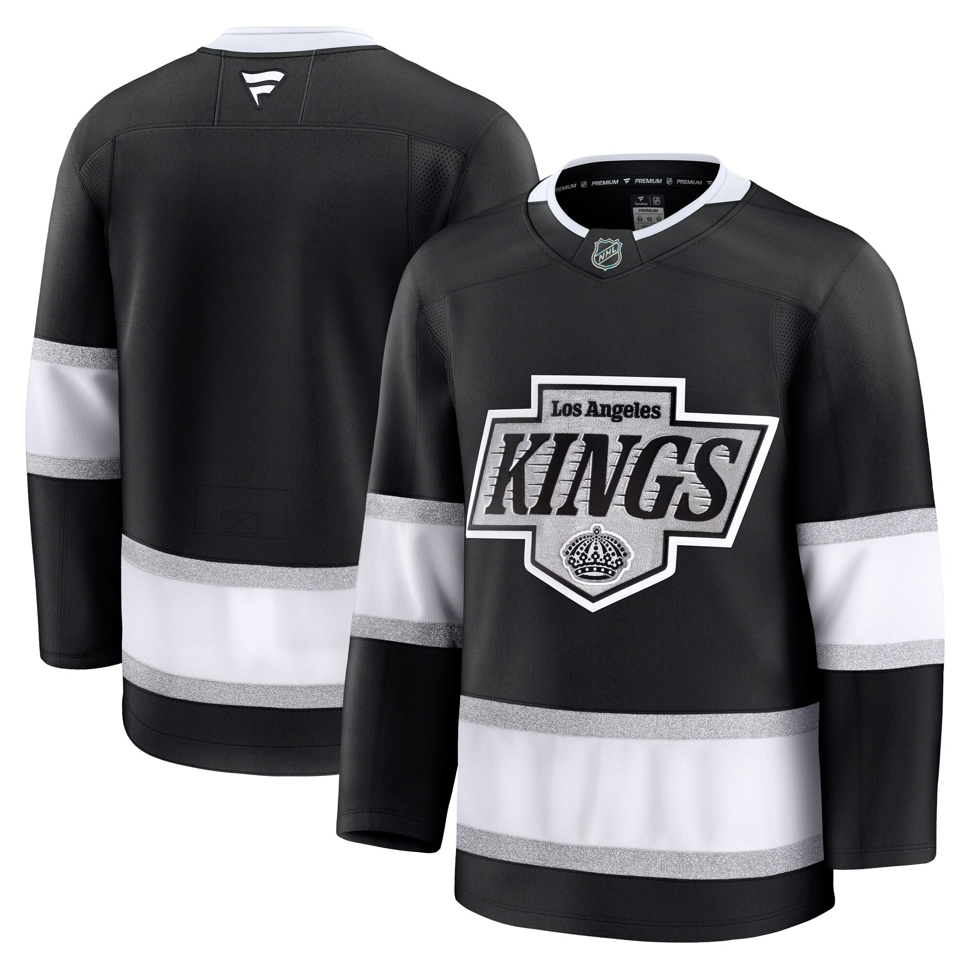 Los Angeles Kings Black Home Premium NHL Jersey Men's