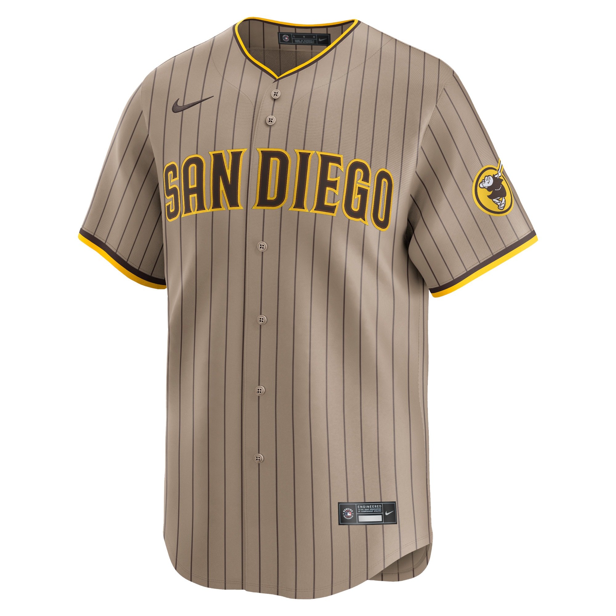San Diego Padres Fernando Tatis Jr. Tan Alternate Limited Player MLB Jersey Men's