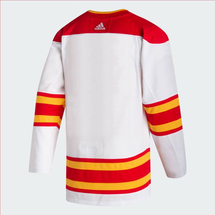 Samuel Honzek #29 Calgary Flames 2023 Draft Away White NHL Jersey Men's