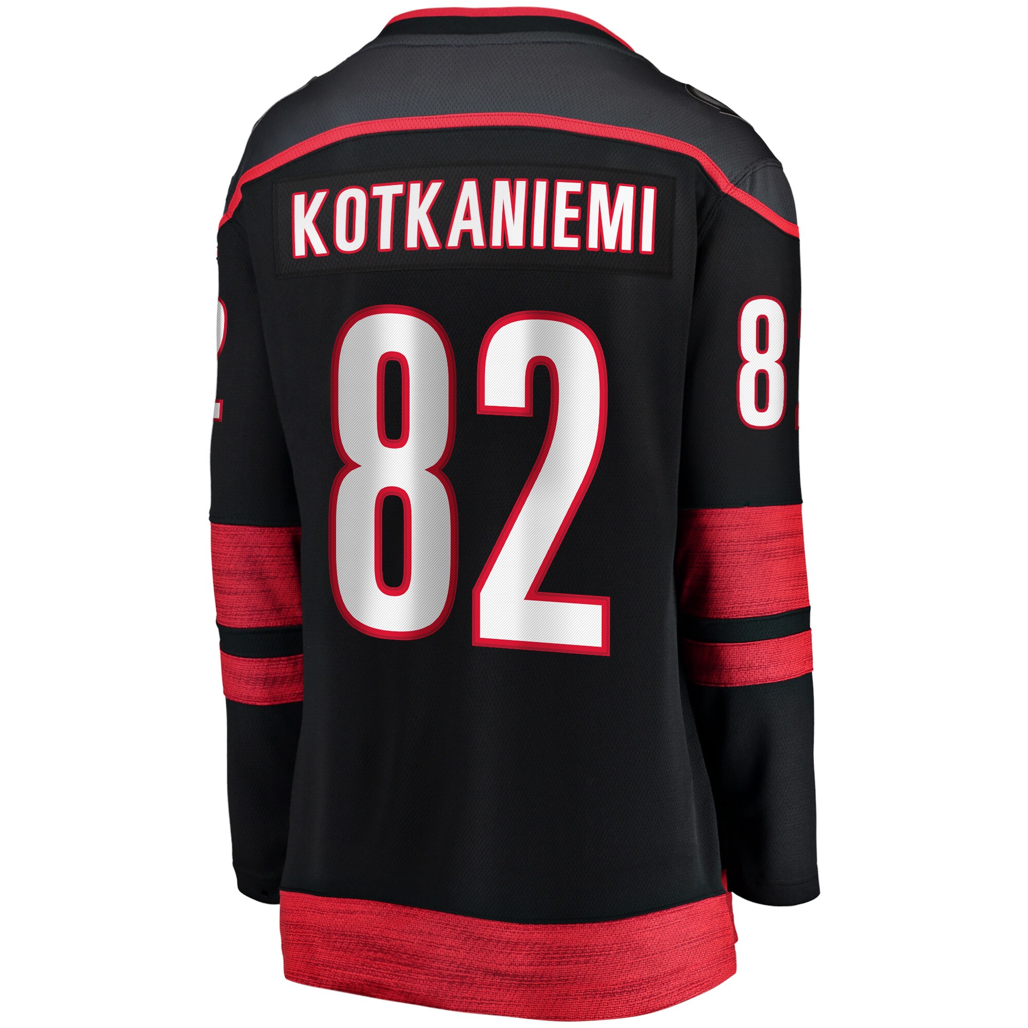Carolina Hurricanes Jesperi Kotkaniemi Black Home Breakaway Player NHL Jersey Women's