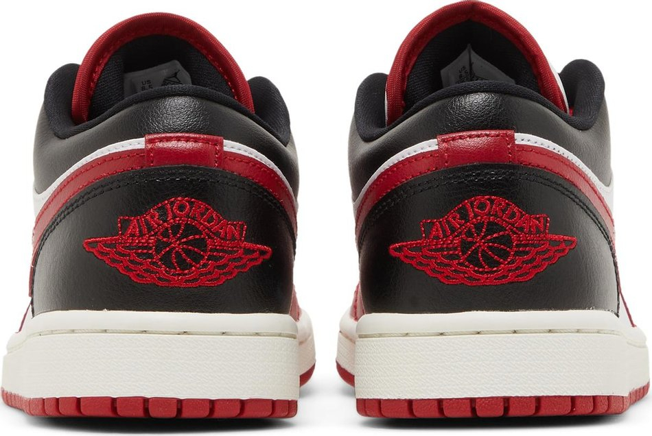Wmns Air Jordan 1 Low White Gym Red DC0774-160