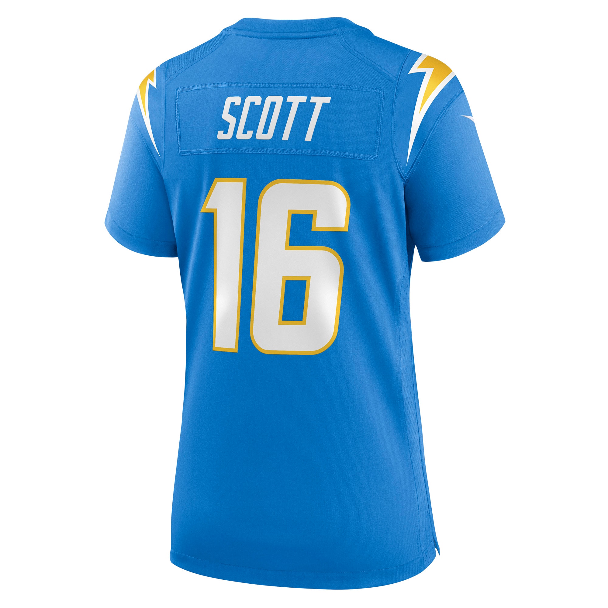 Los Angeles Chargers JK Scott Powder Blue Game NFL Jersey Women's