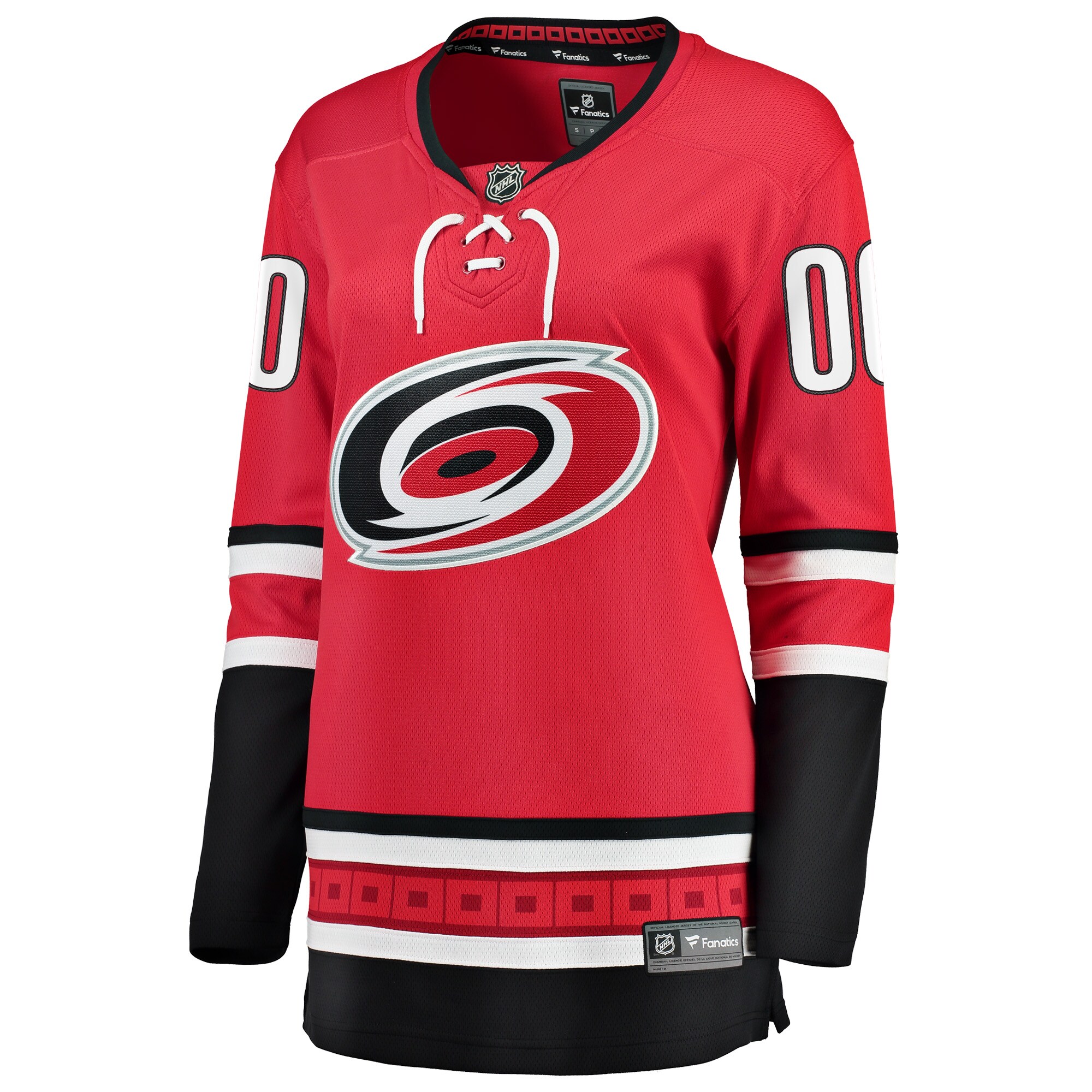 Carolina Hurricanes Red Alternate Breakaway Custom NHL Jersey Women's