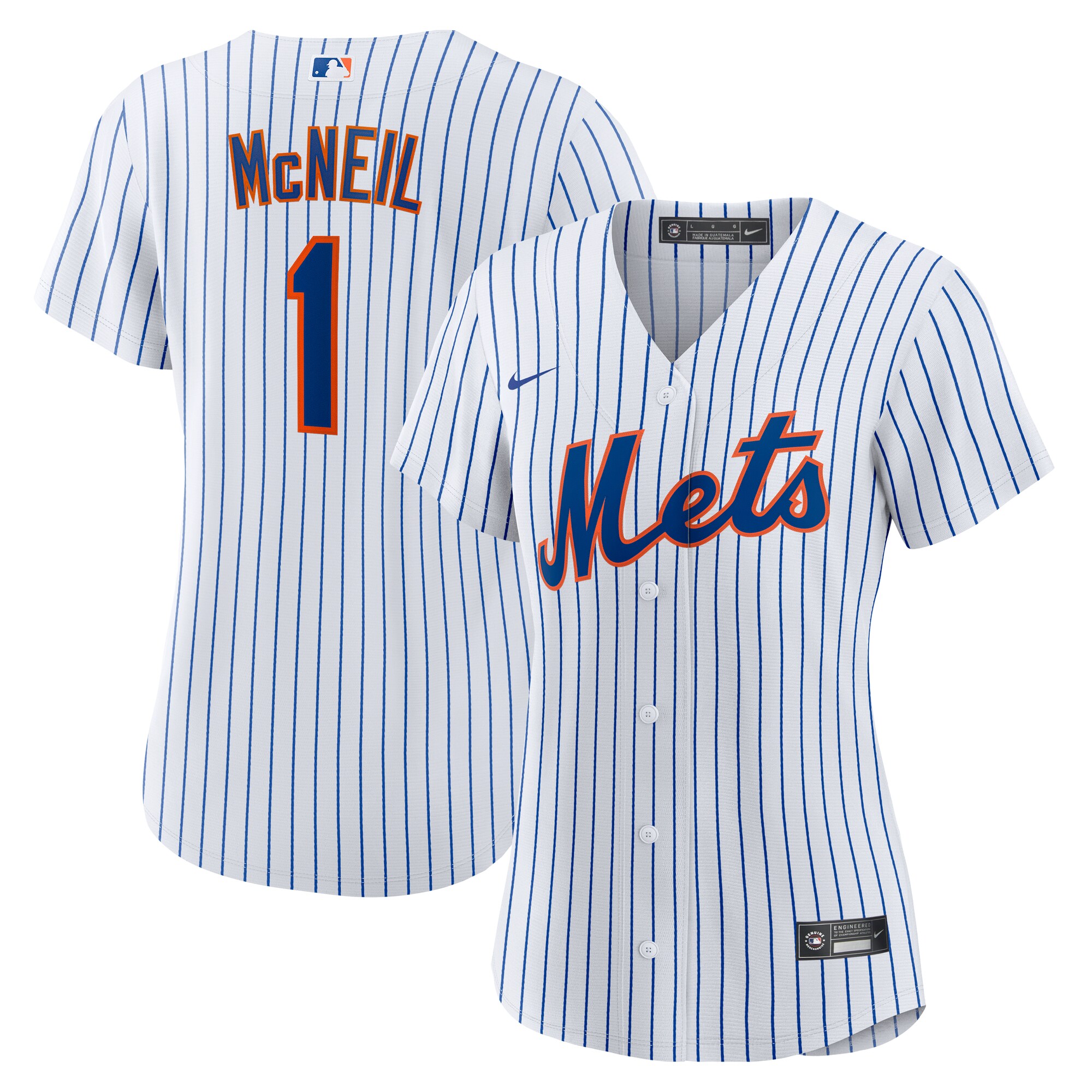New York Mets Jeff McNeil White Home MLB Jersey Women's