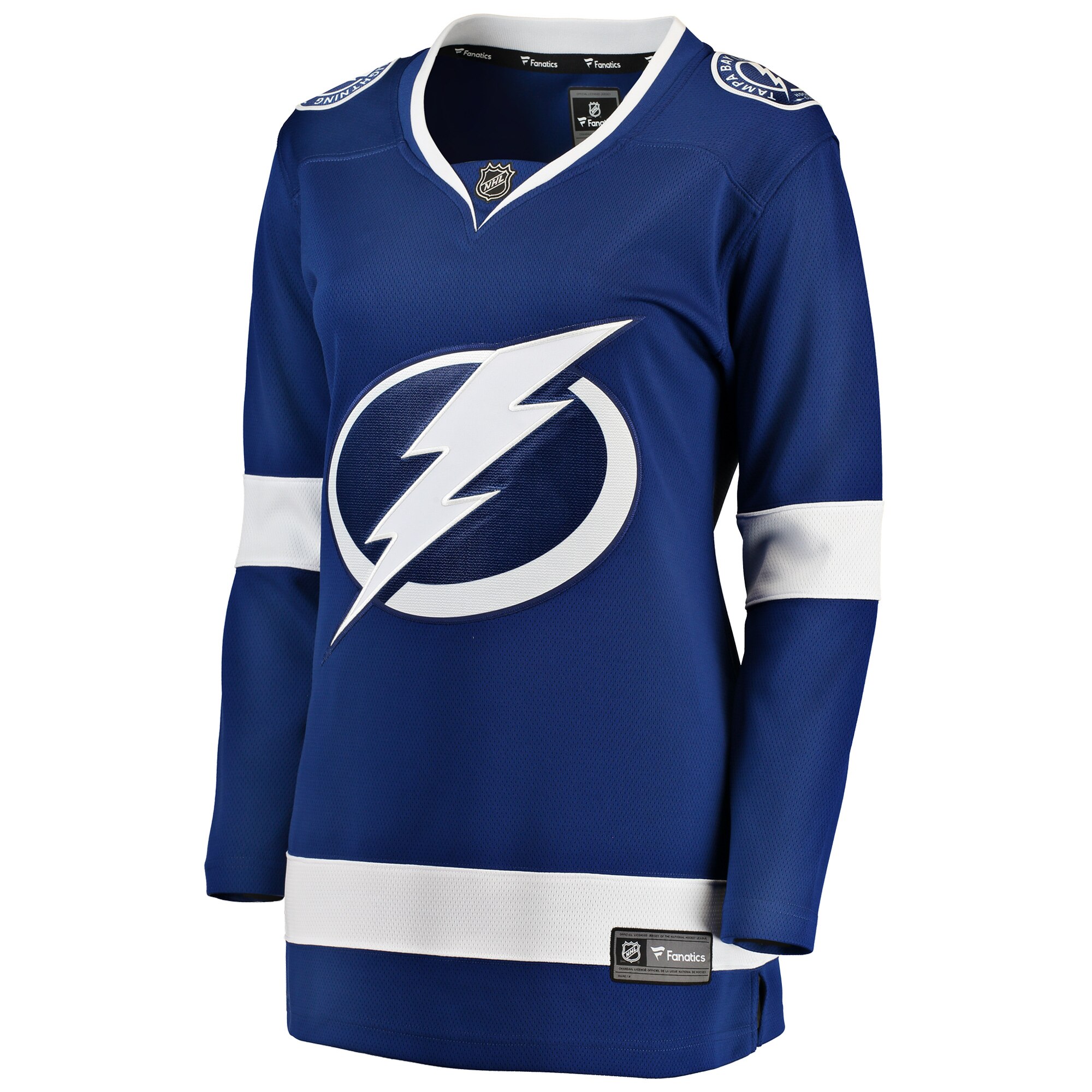 Tampa Bay Lightning Blue Breakaway Home NHL Jersey Women's