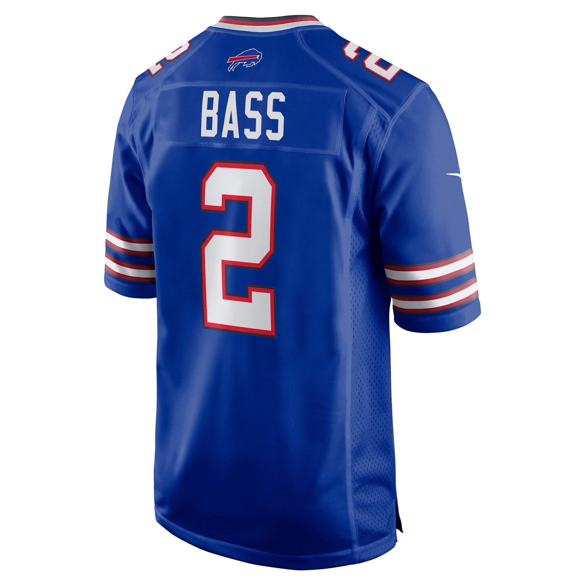 Buffalo Bills Tyler Bass Royal Game Player NFL Jersey Men's
