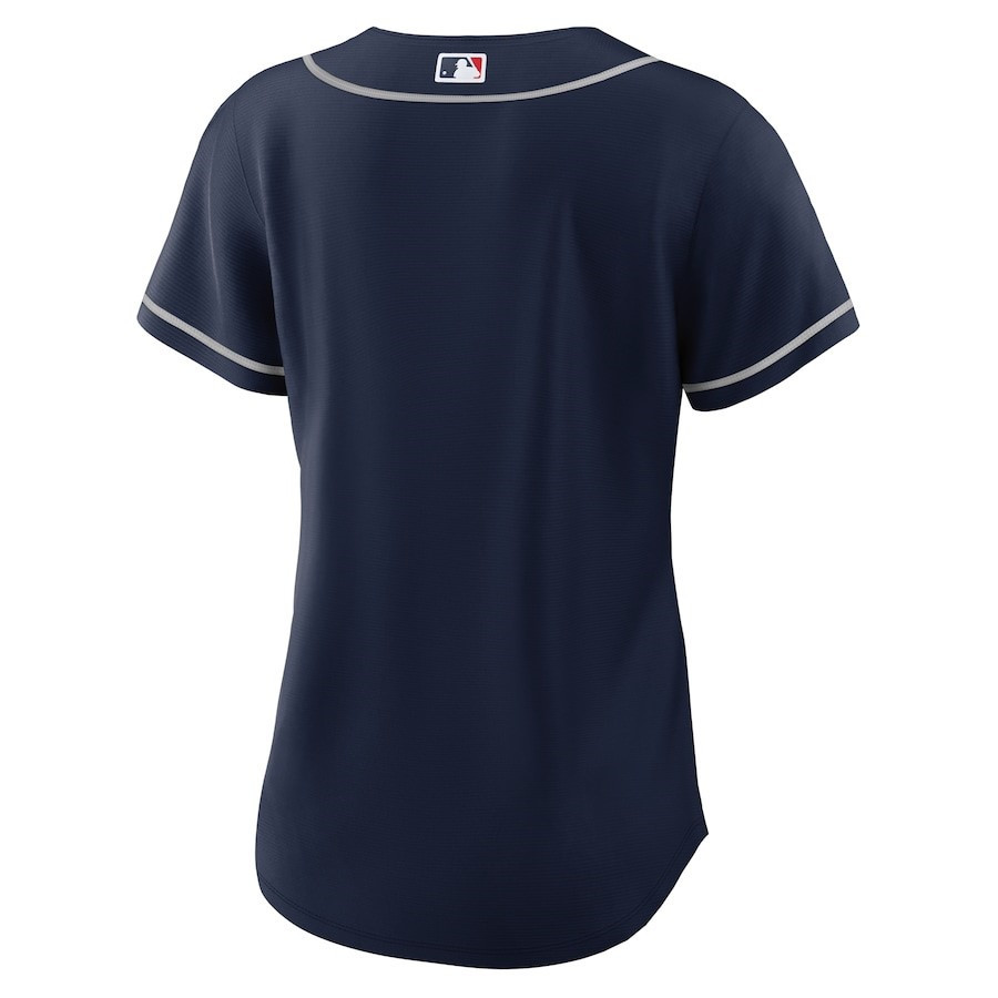 Atlanta Braves Alternate Team Navy MLB Jersey Women's