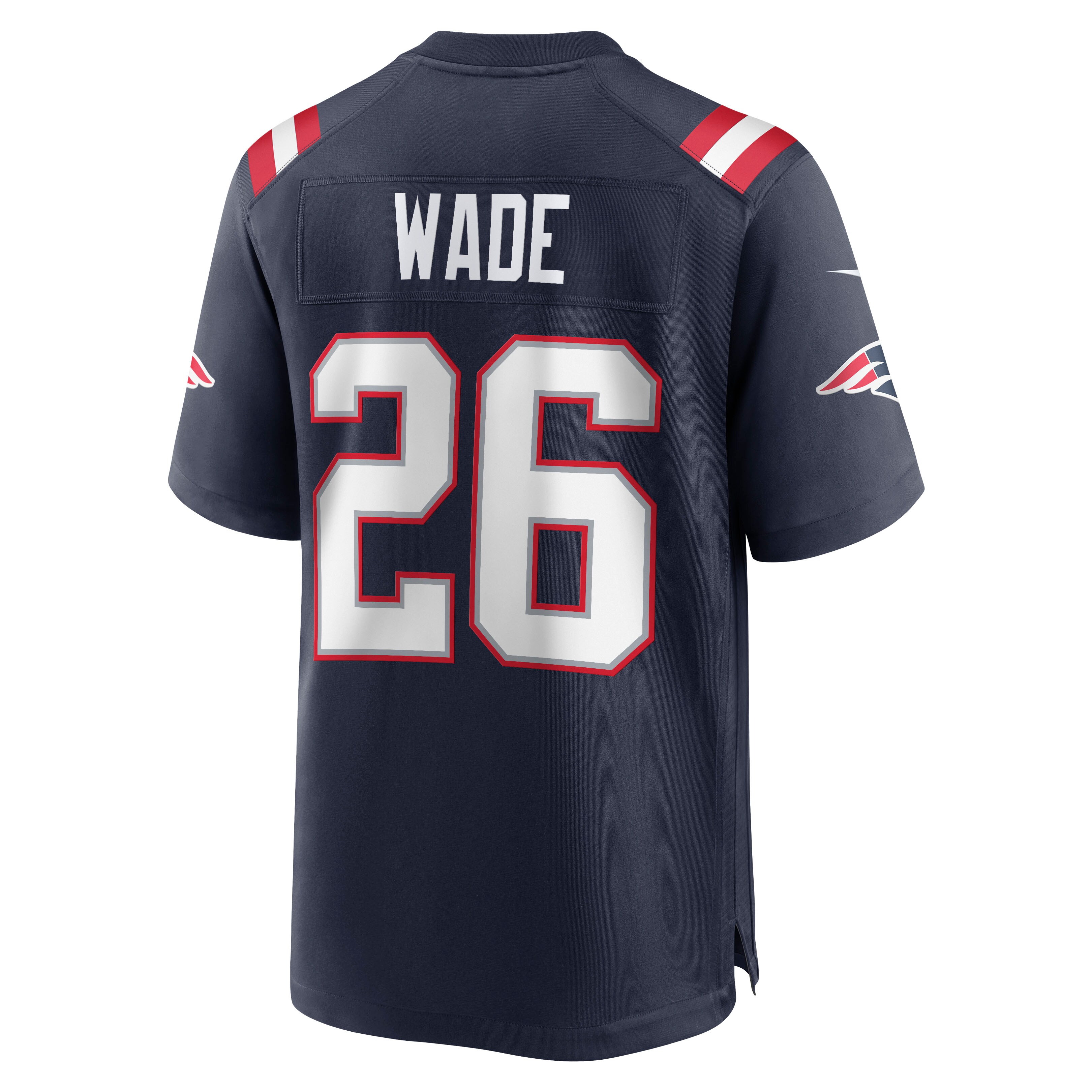 New England Patriots Shaun Wade Navy Game NFL Jersey Men's