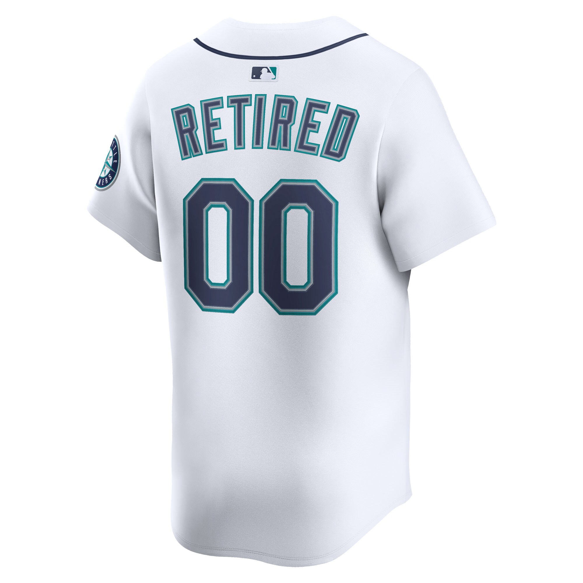 Seattle Mariners White Home Limited Pick-A-Player Retired Roster MLB Jersey Men's