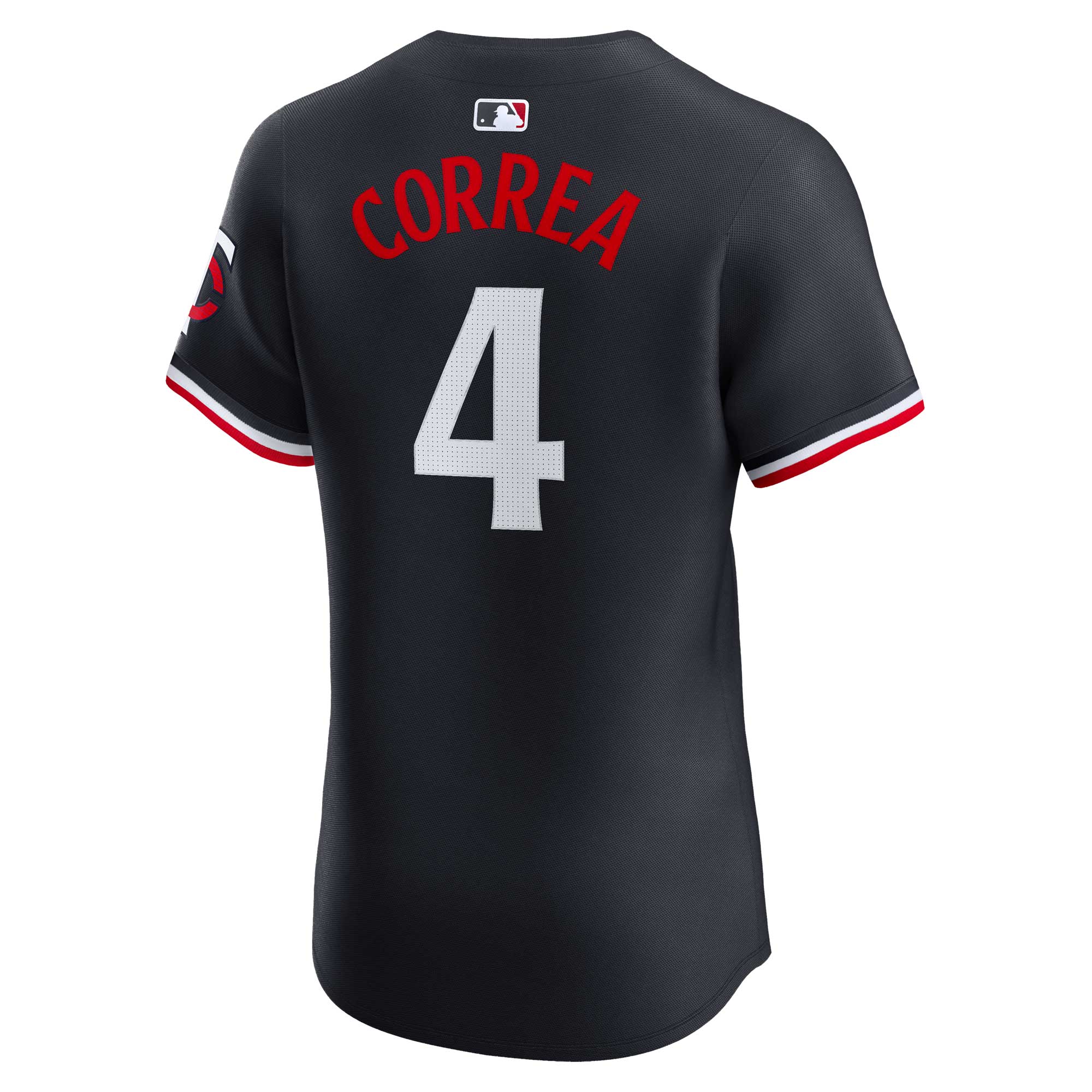 Minnesota Twins Carlos Correa Navy Alternate Elite Player MLB Jersey Men's
