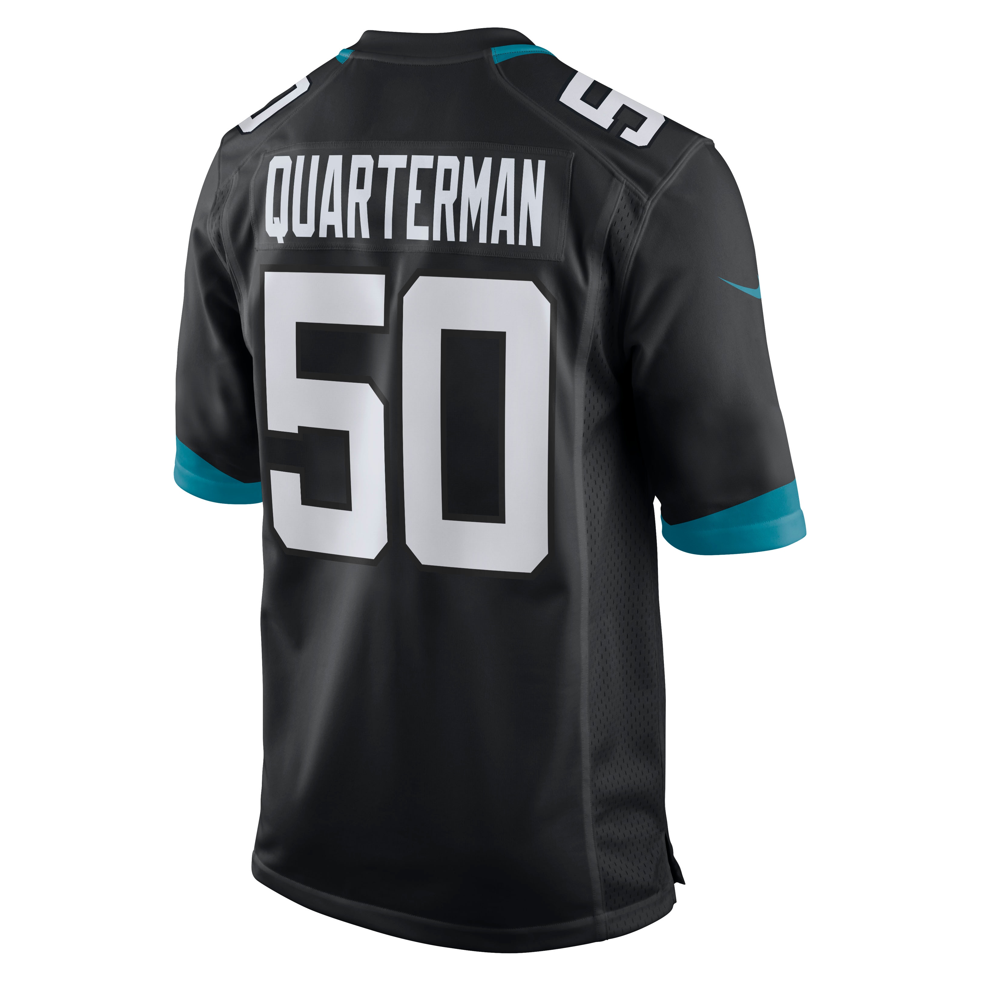 Jacksonville Jaguars Shaquille Quarterman Black Game NFL Jersey Men's