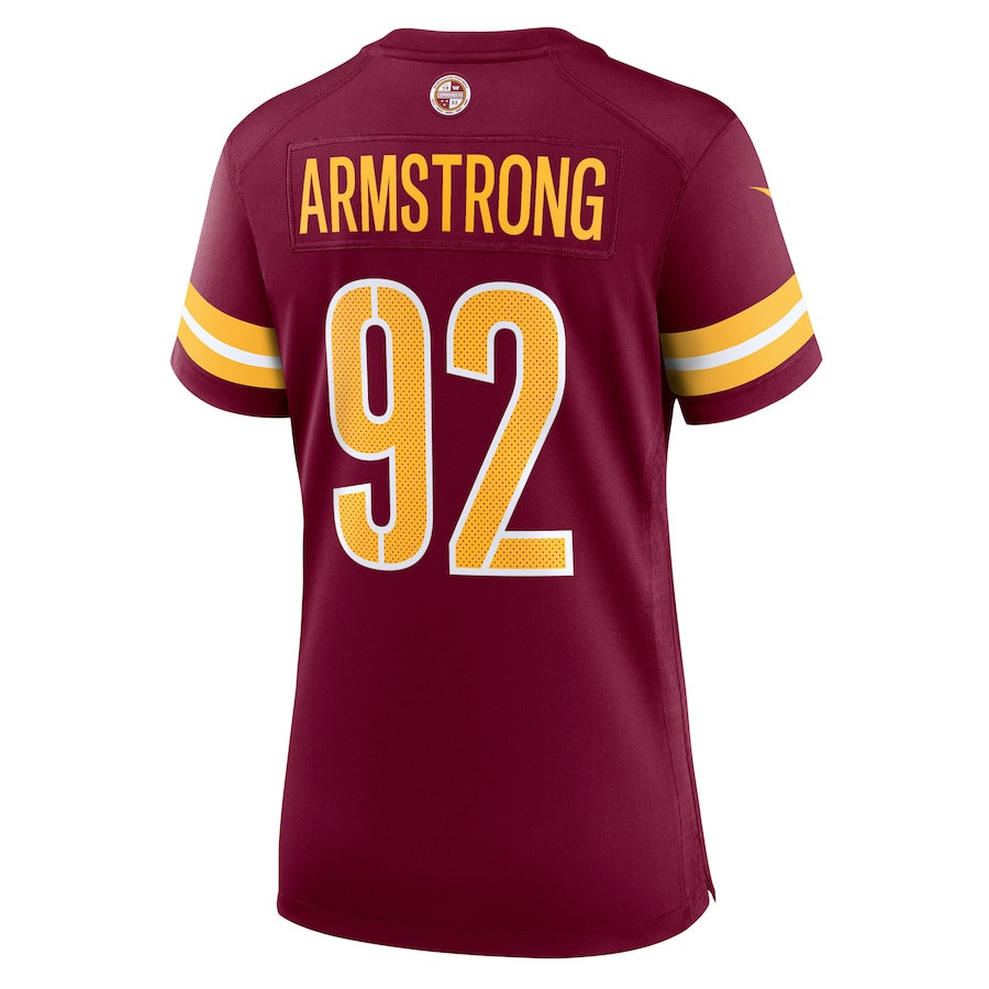 Dorance Armstrong 92 Washington Commanders Game Burgundy NFL Jersey Women's