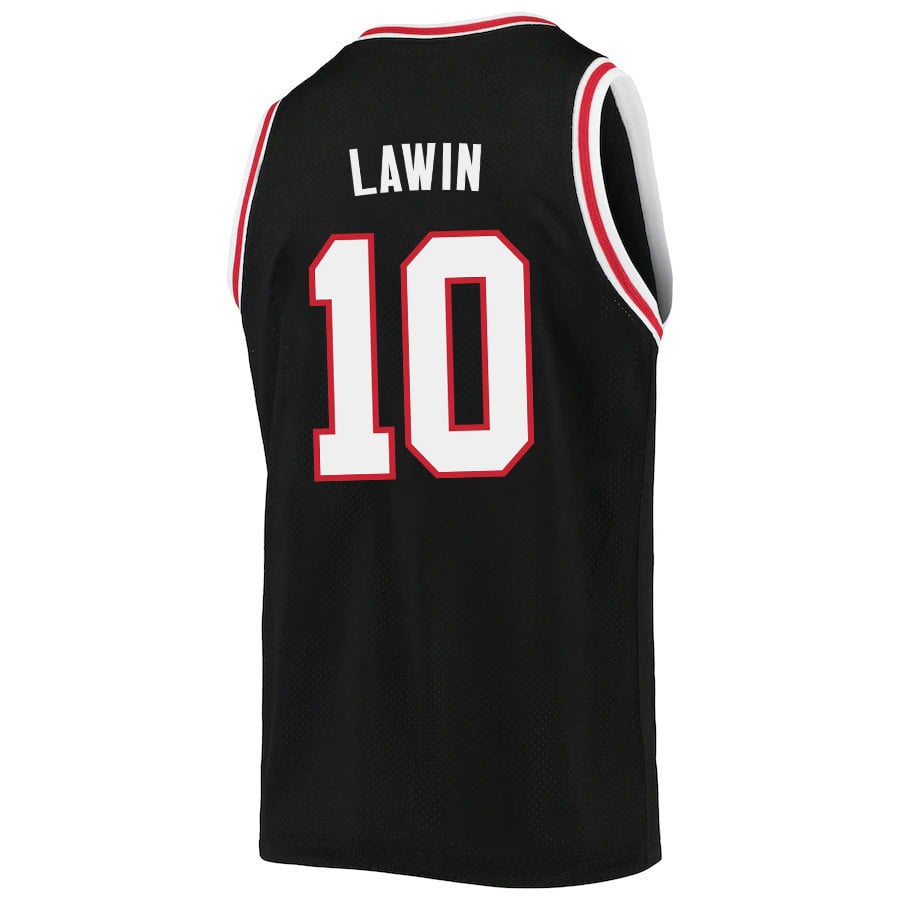 Cam Lawin 10 San Diego State Aztecs 2023- Black NCAA Jersey Men's