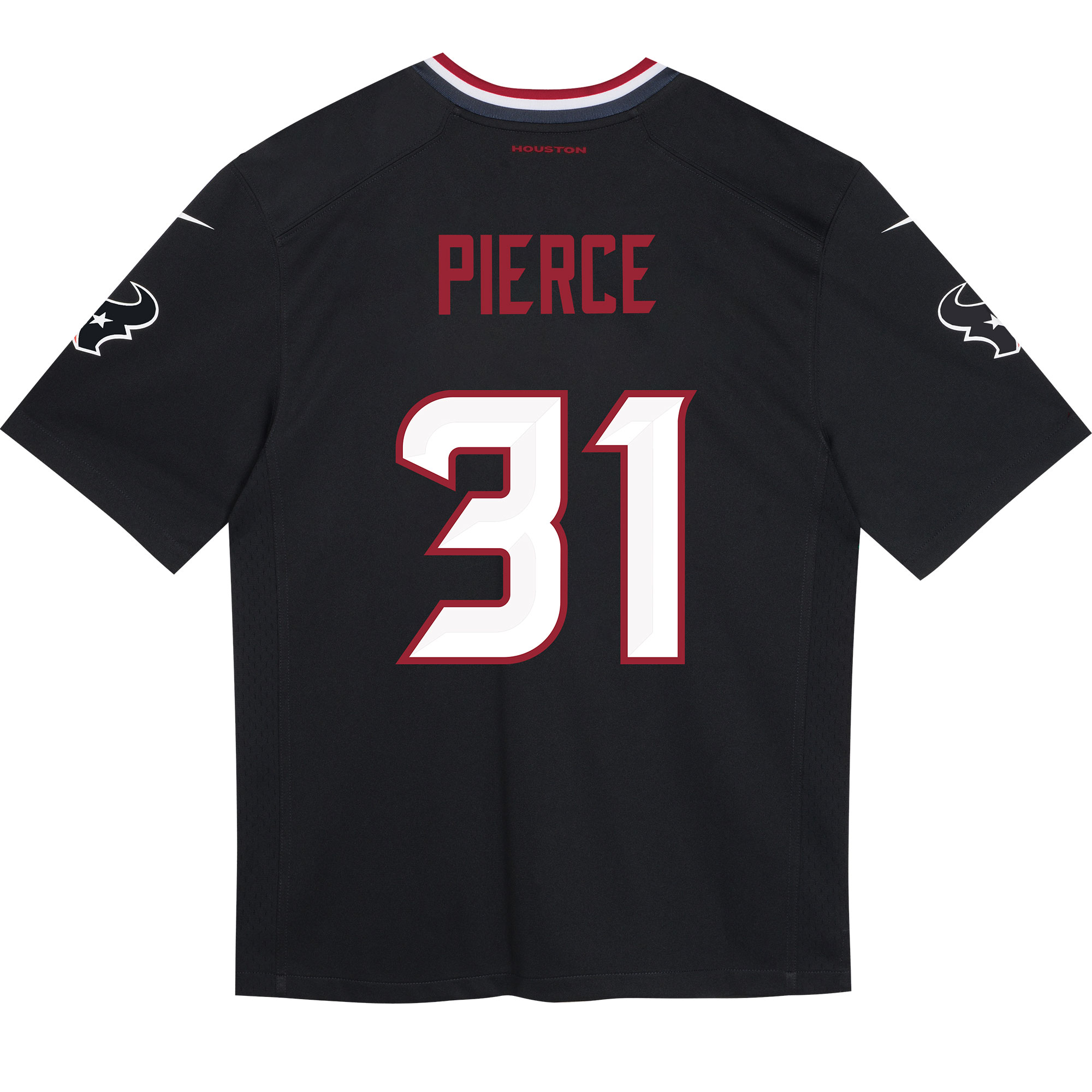 Preschool Houston Texans Dameon Pierce Navy Game NFL Jersey Men's