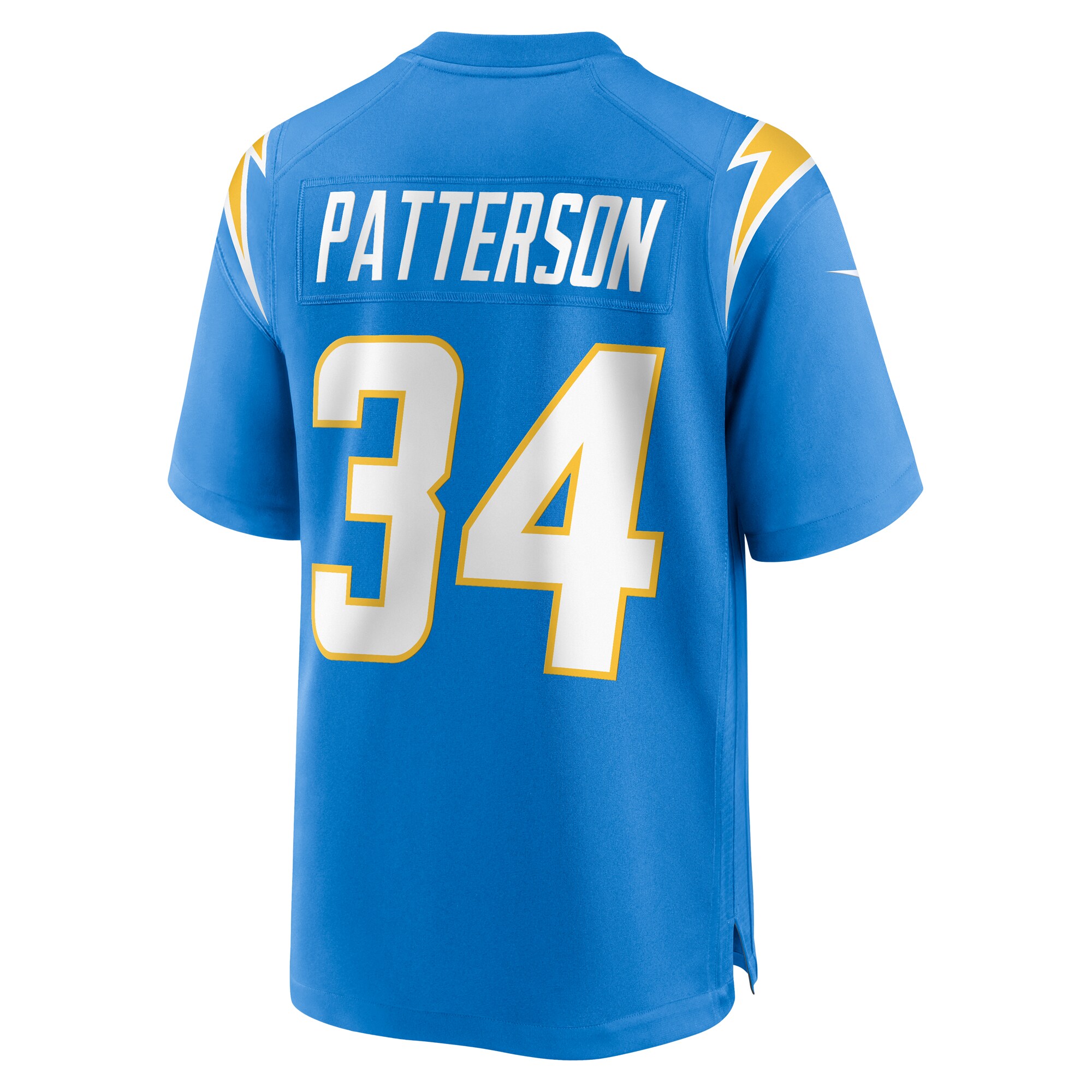Los Angeles Chargers Jaret Patterson Powder Blue Team Game NFL Jersey Men's