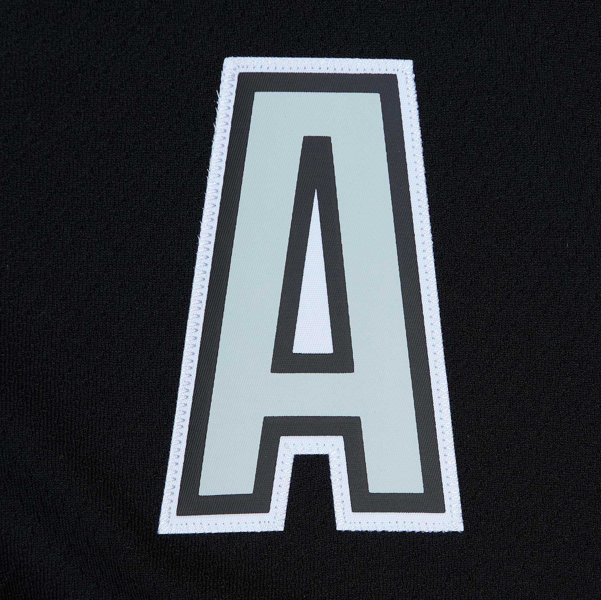 Los Angeles Kings Luc Robitaille Mitchell Ness Black Alternate Captain Patch 1992/93 Blue Line Player NHL Jersey Men's