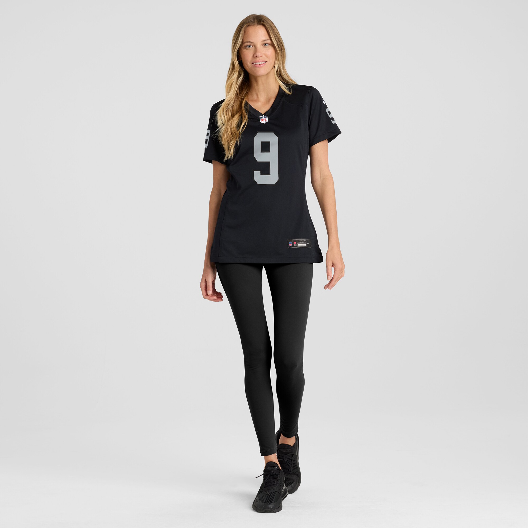 Las Vegas Raiders Tyree Wilson Black Game NFL Jersey Women's