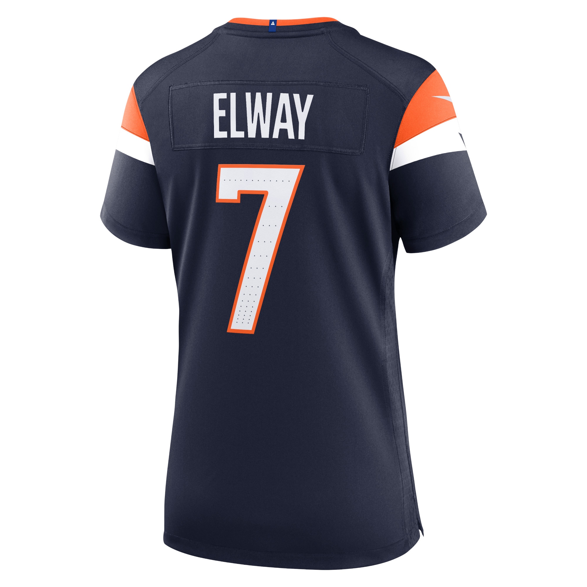 Denver Broncos John Elway Navy Mile High Collection Retired Player Alternate Game NFL Jersey Women's