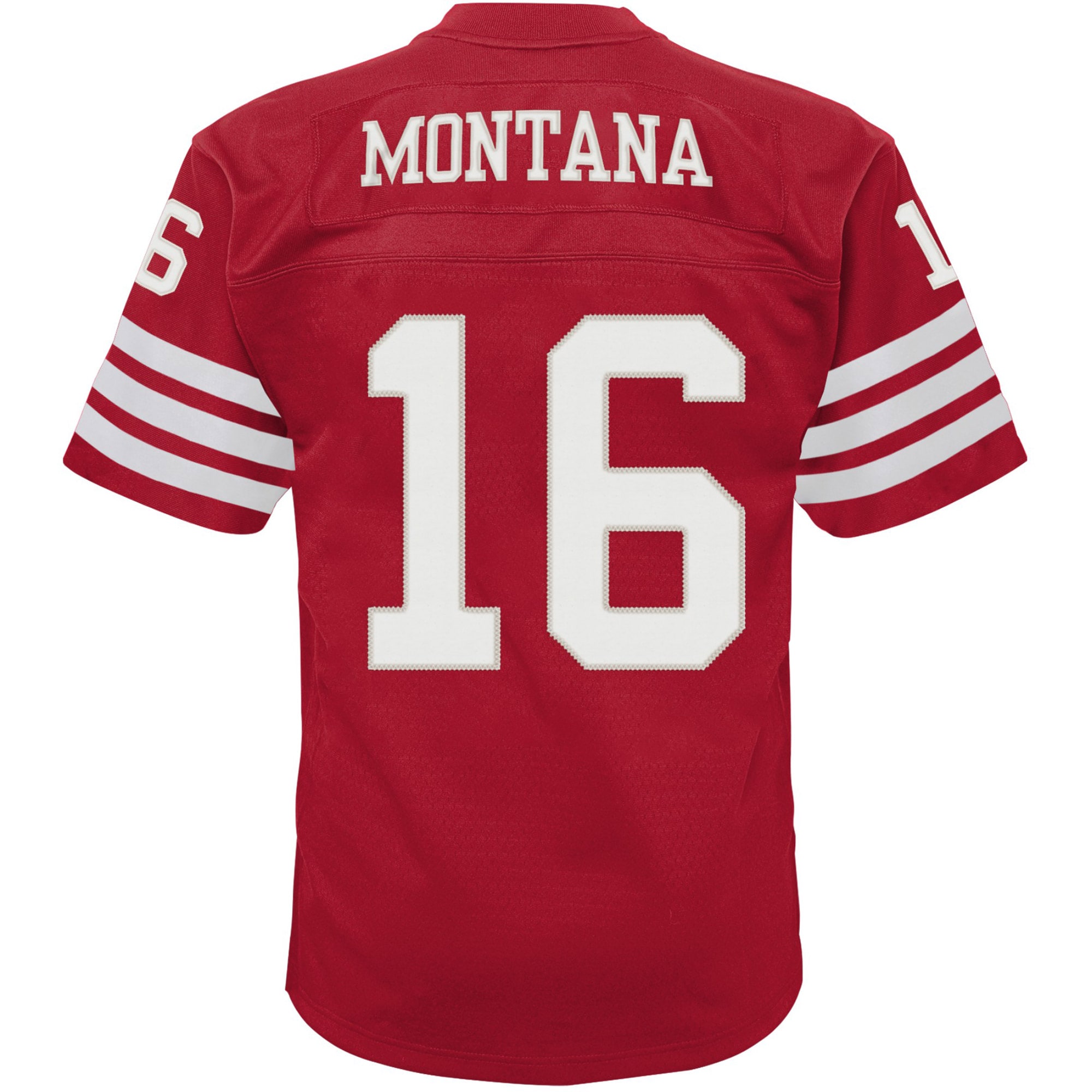 Infant San Francisco 49ers Joe Montana Mitchell Ness Scarlet 1990 Retired Legacy NFL Jersey Men's