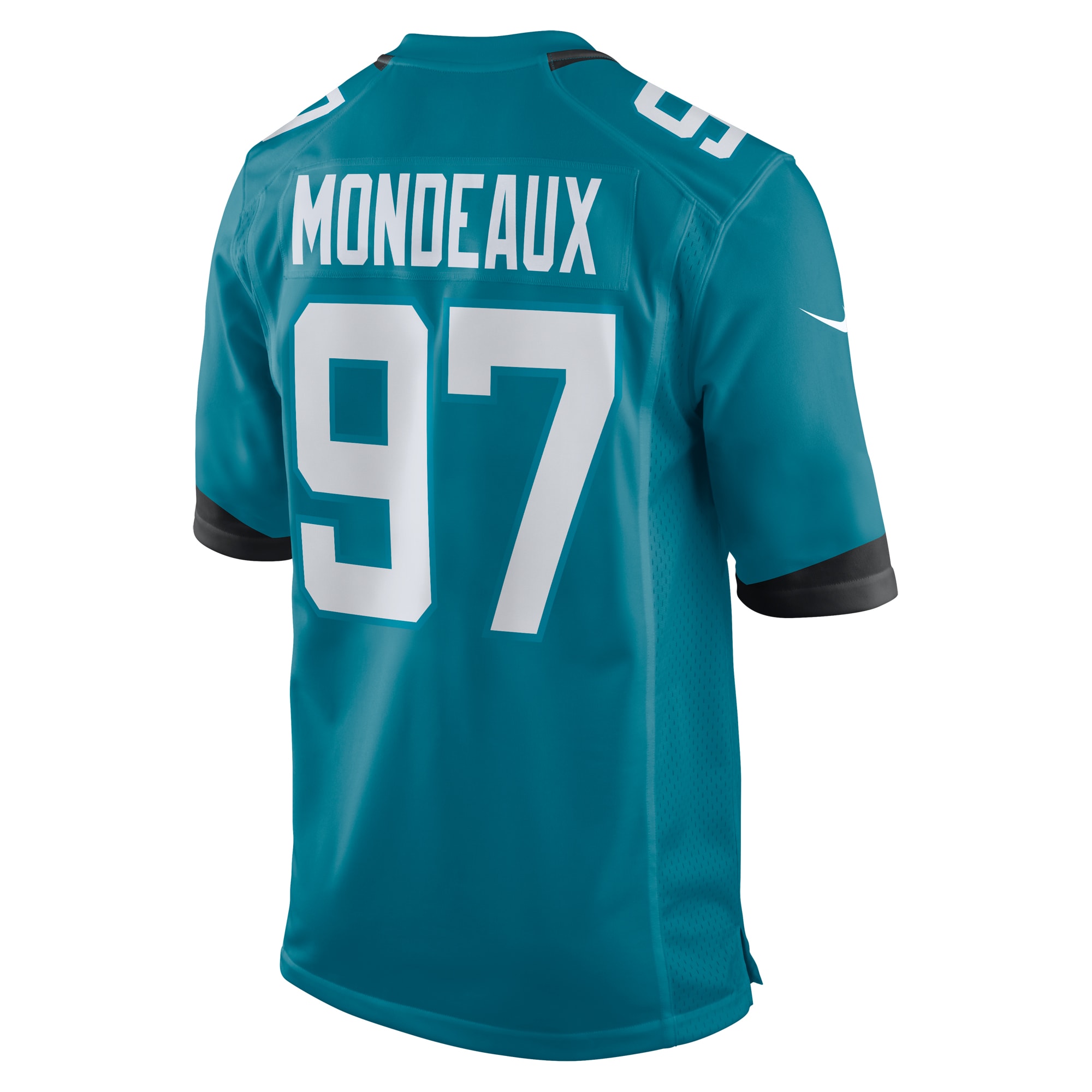 Jacksonville Jaguars Henry Mondeaux Teal Game NFL Jersey Men's