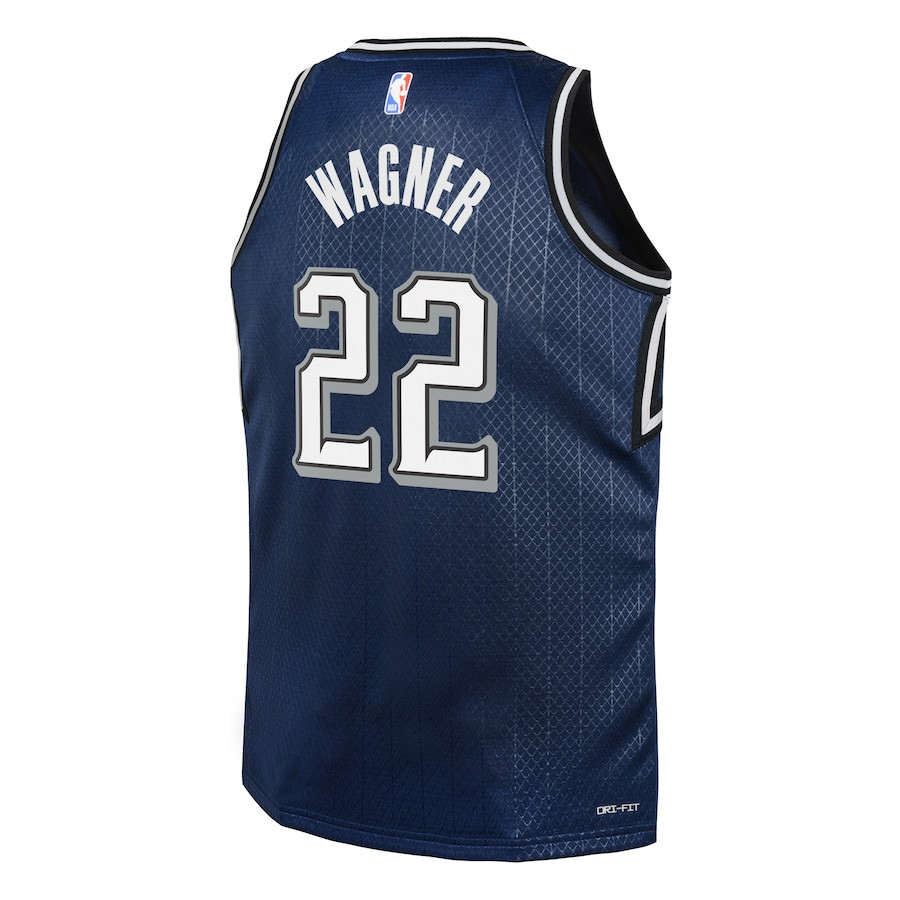 Franz Wagner 22 Orlando Magicc 2023/24 City Edition Swingma Navy NBA Jersey Youth