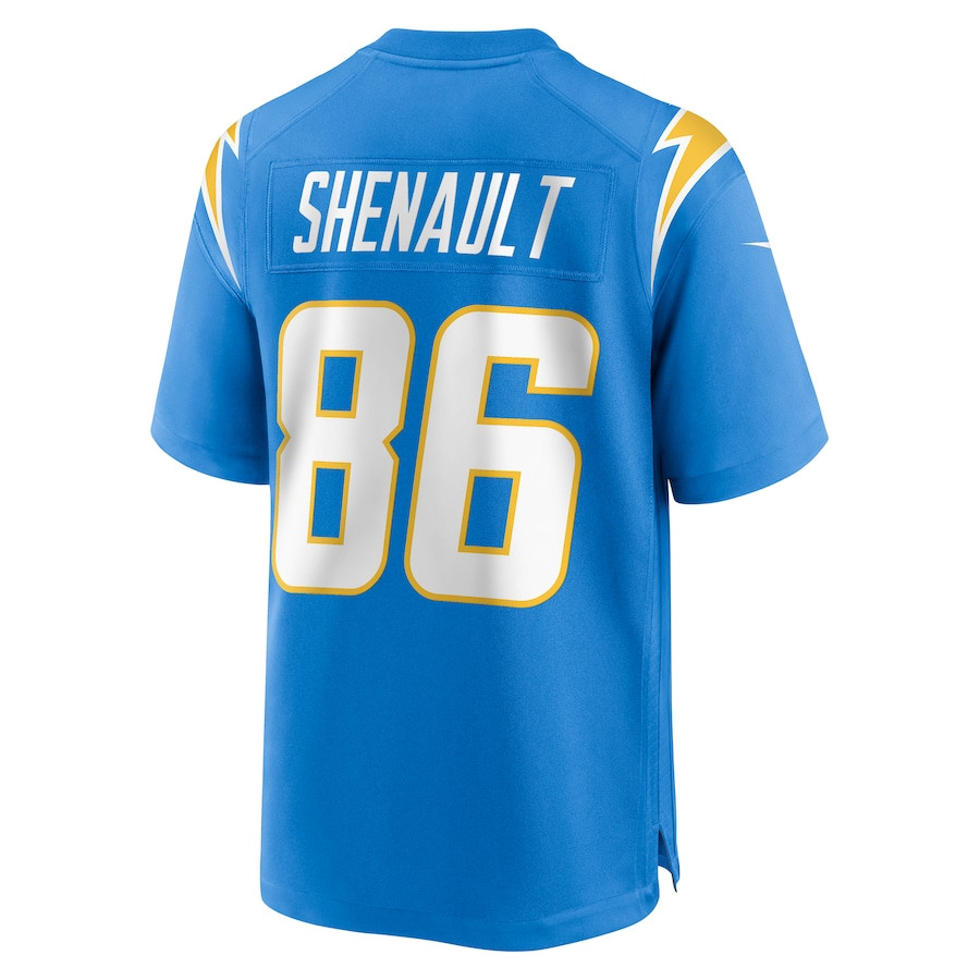 Laviska Shenault Jr. 86 Los Angeles Chargers Team Game Powder Blue NFL Jersey Men's