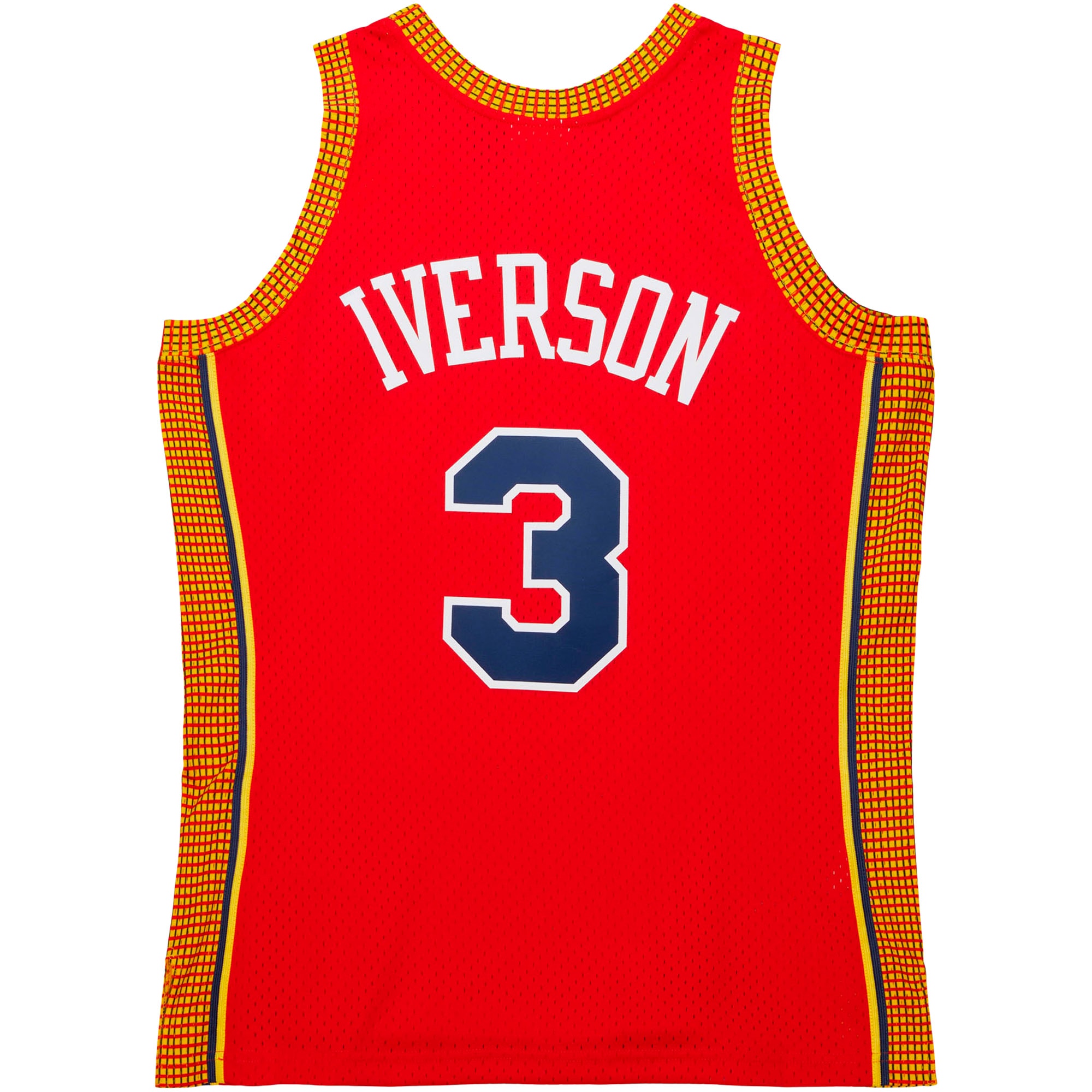Mitchell Ness Allen Iverson Red Philadelphia 76ers 2004/05 Hardwood Classics Swingman NBA Jersey Men's