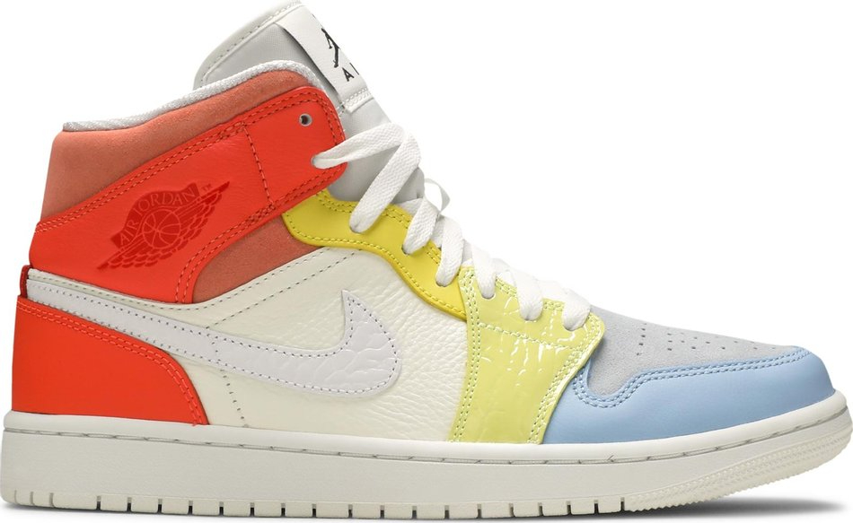 Wmns Air Jordan 1 Mid To My First Coach DJ6908-100