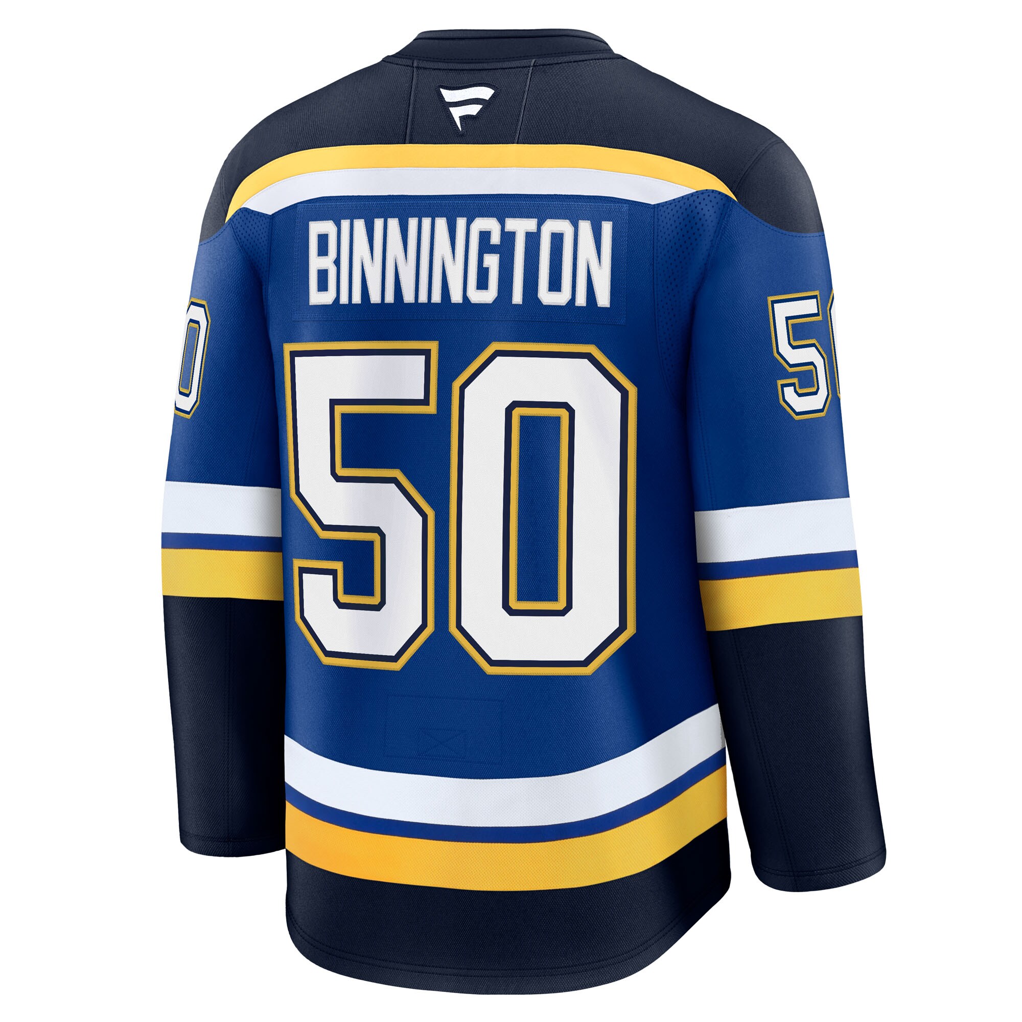St. Louis Blues Jordan Binnington Blue Home Premium NHL Jersey Men's