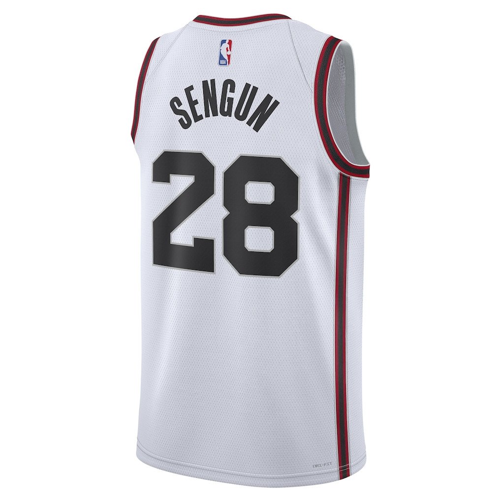 Alperen Sengun 28 Houston Rockets Unisex 2024/25 Swingman Player City Editio White NBA Jersey Unisex