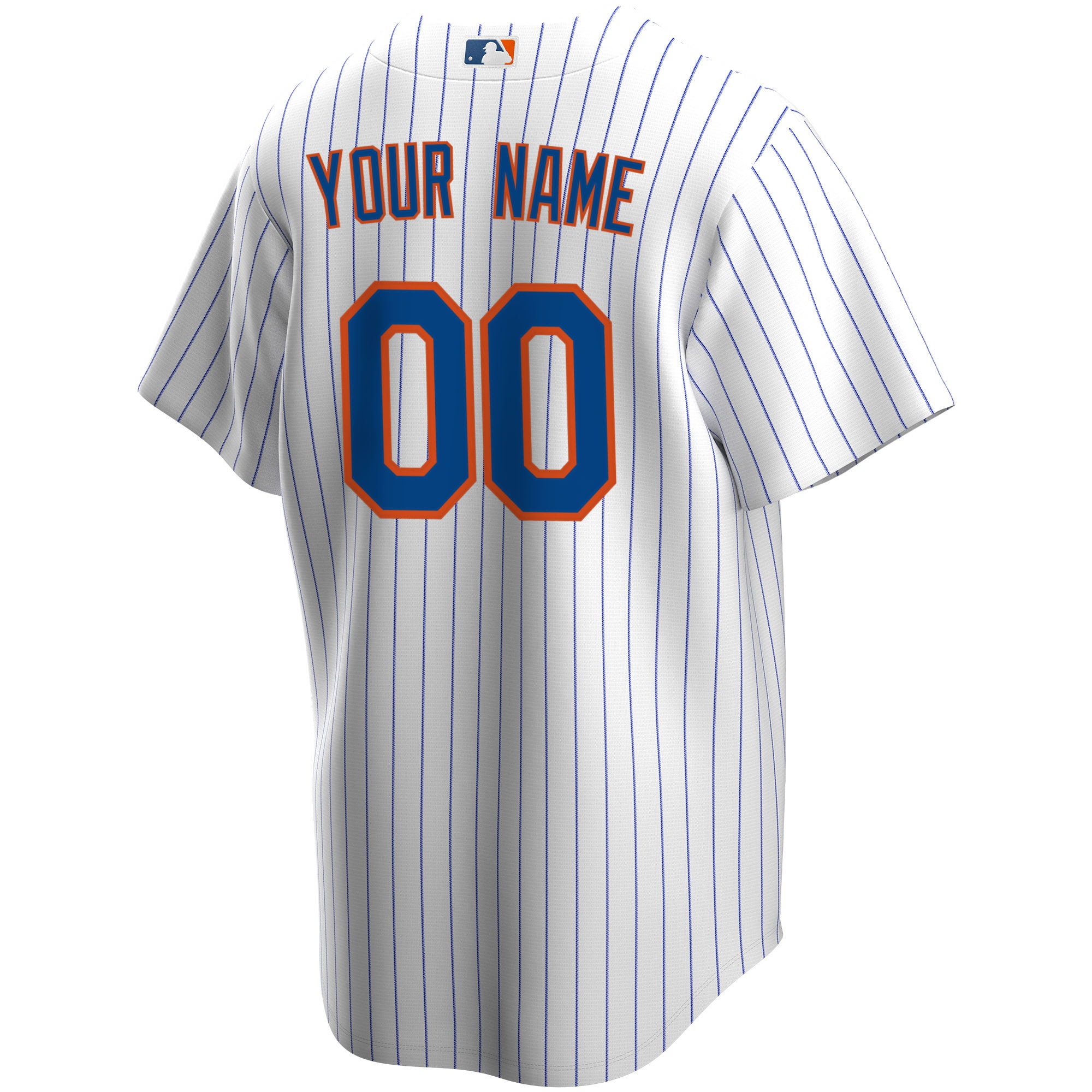 New York Mets White Home Custom MLB Jersey Men's