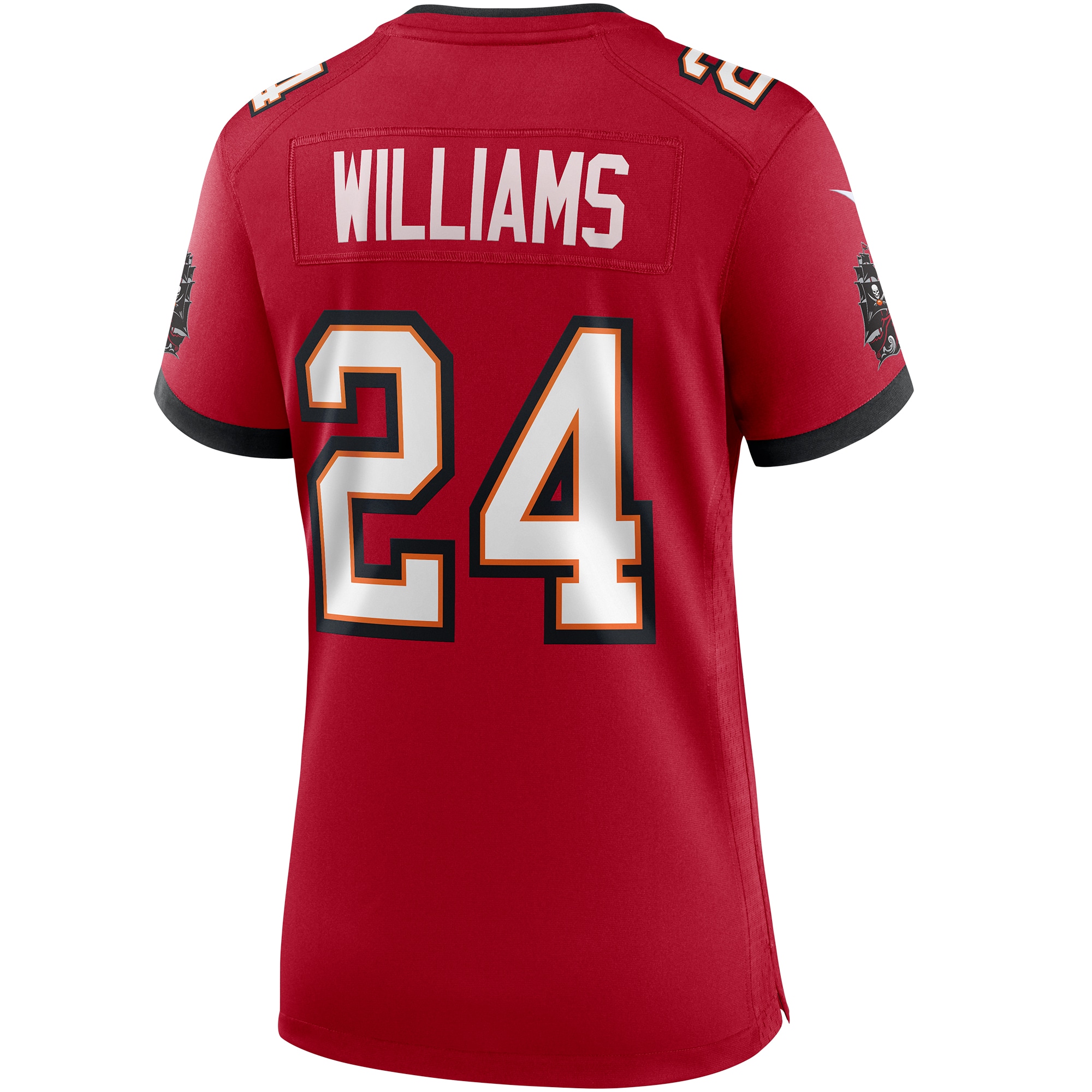Tampa Bay Buccaneers Cadillac Williams Red Game Retired Player NFL Jersey Women's