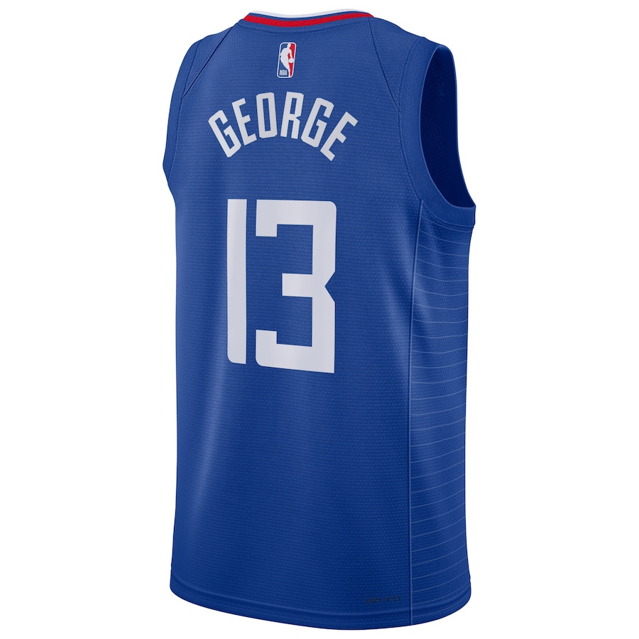 Paul George 13 Los Angeles Clippers Unisex Swingman Icon Edition Blue NBA Jersey Unisex