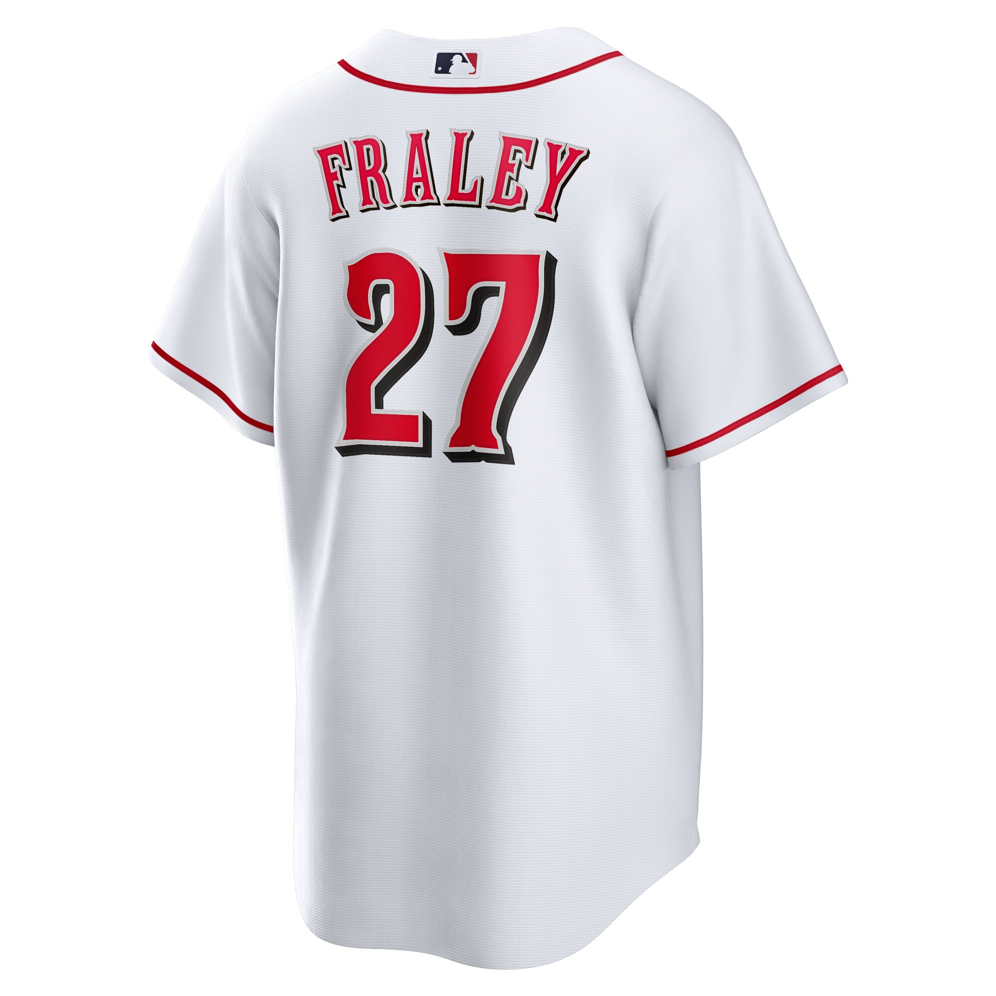 Cincinnati Reds Jake Fraley White Home MLB Jersey Men's