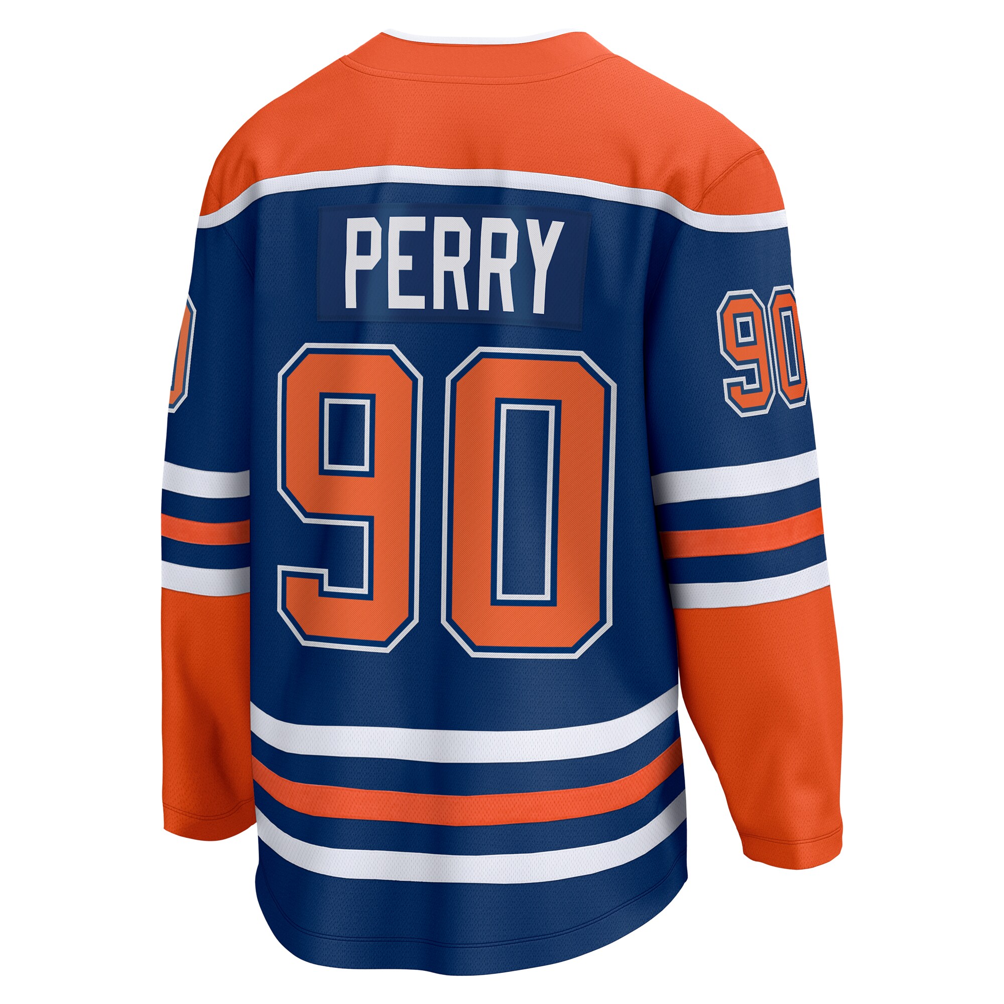 Edmonton Oilers Corey Perry Royal Home Premier Breakaway Player NHL Jersey Men's