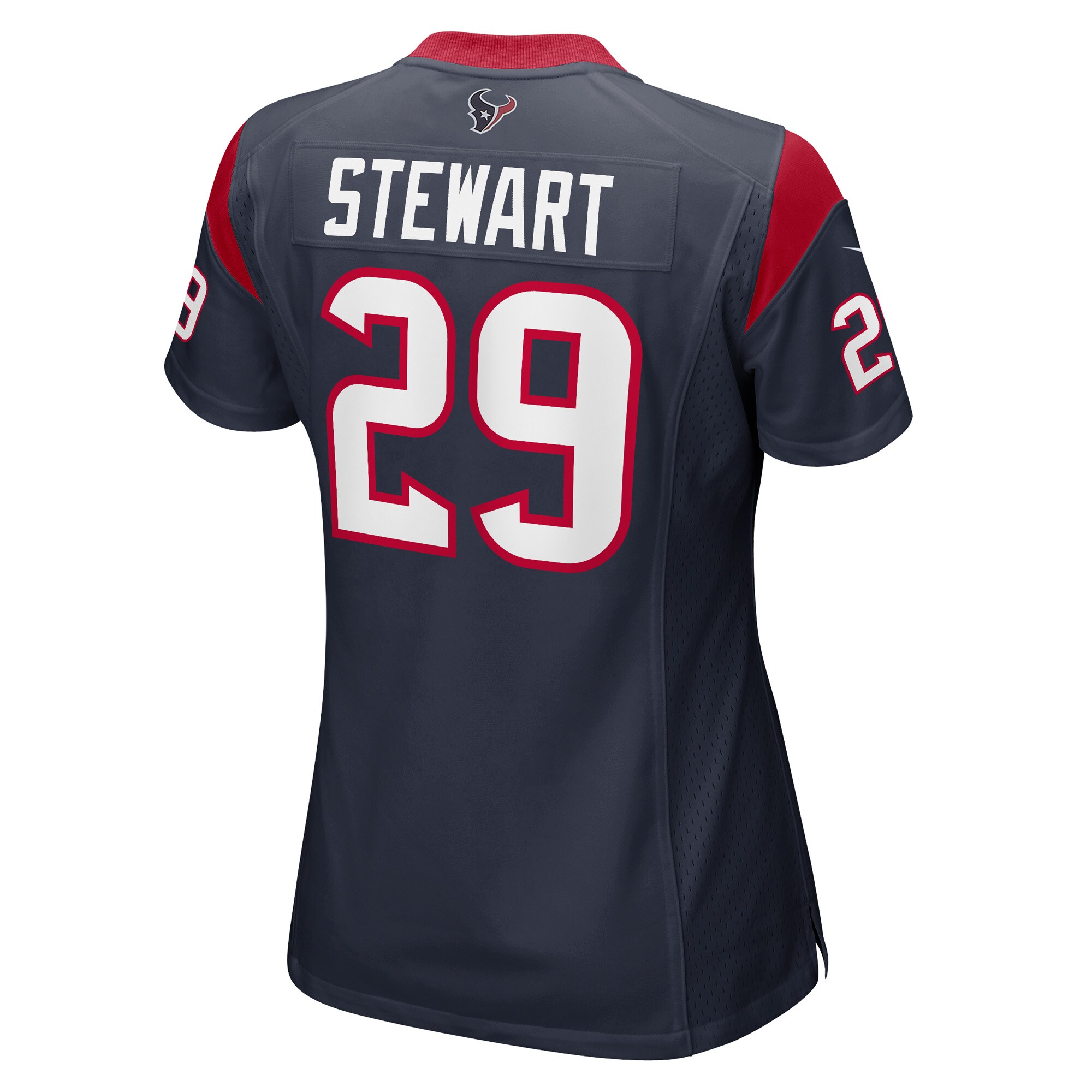 Houston Texans M.J. Stewart Navy Game Player NFL Jersey Women's