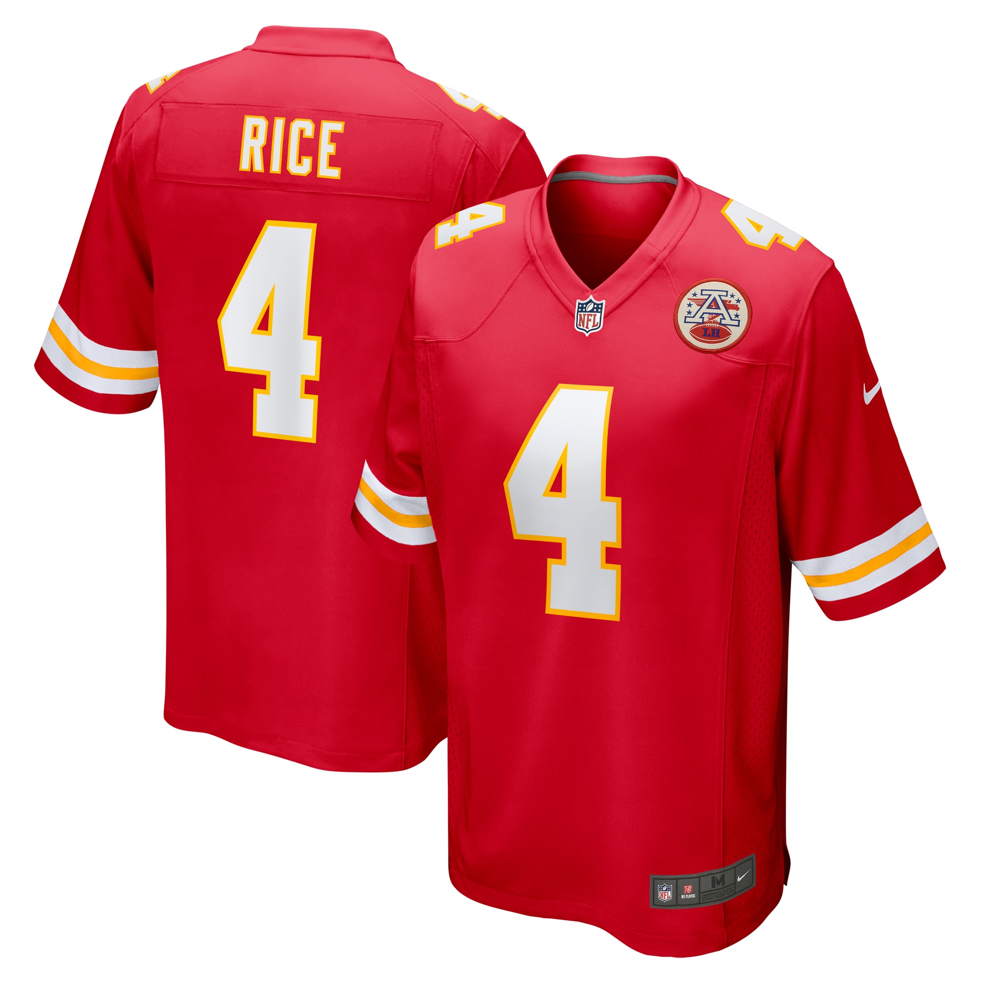 Rashee Rice Kansas City Chiefs Nike Game Jersey - Red