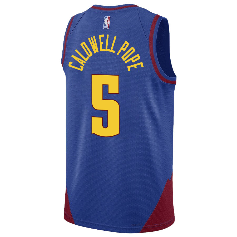 Kentavious Caldwell-Pope 5 Denver Nuggets Scoring Flair 2023 Champions Swingman Blue NBA Jersey Men's
