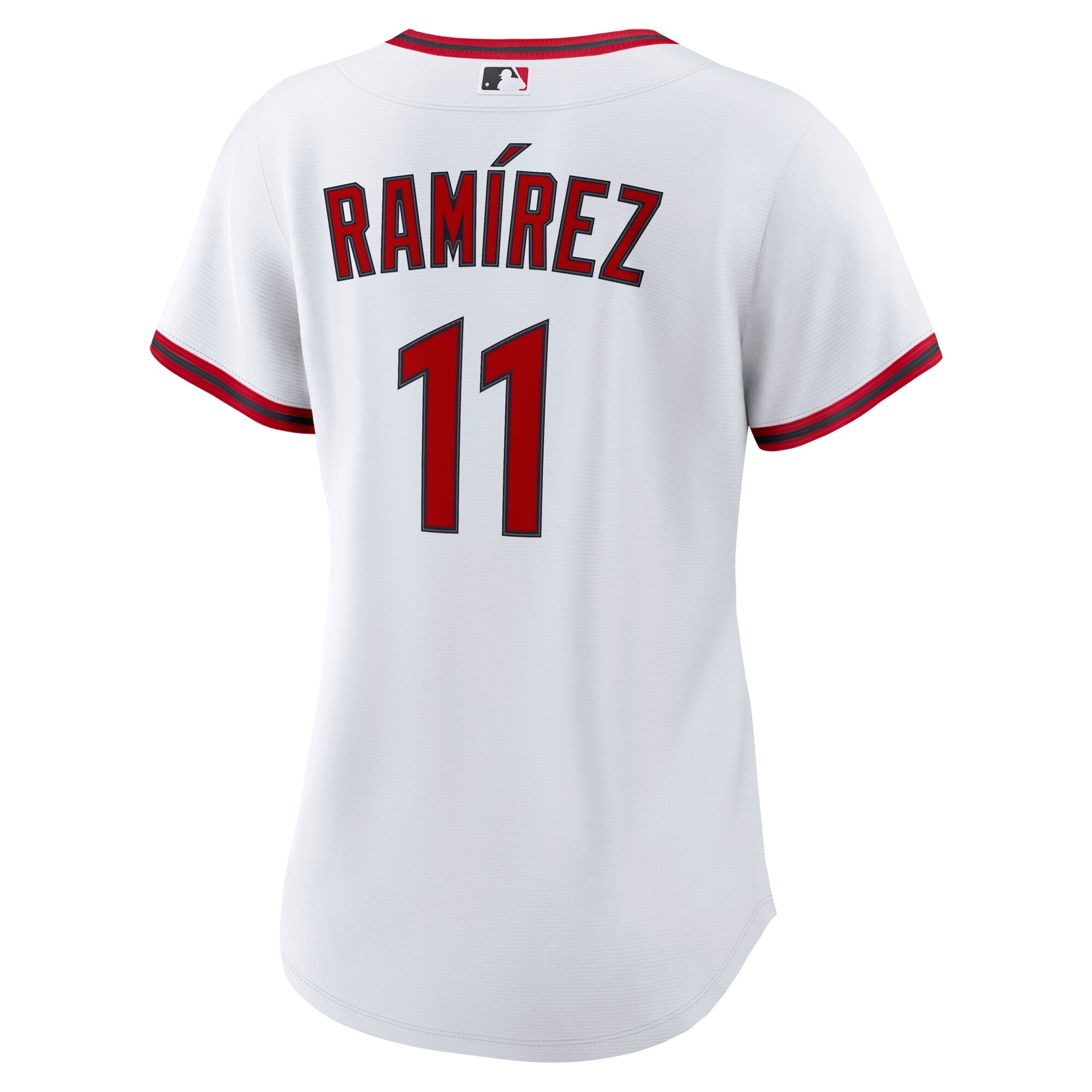 Cleveland Guardians Jose Ramirez White Home 2.0 Player MLB Jersey Women's