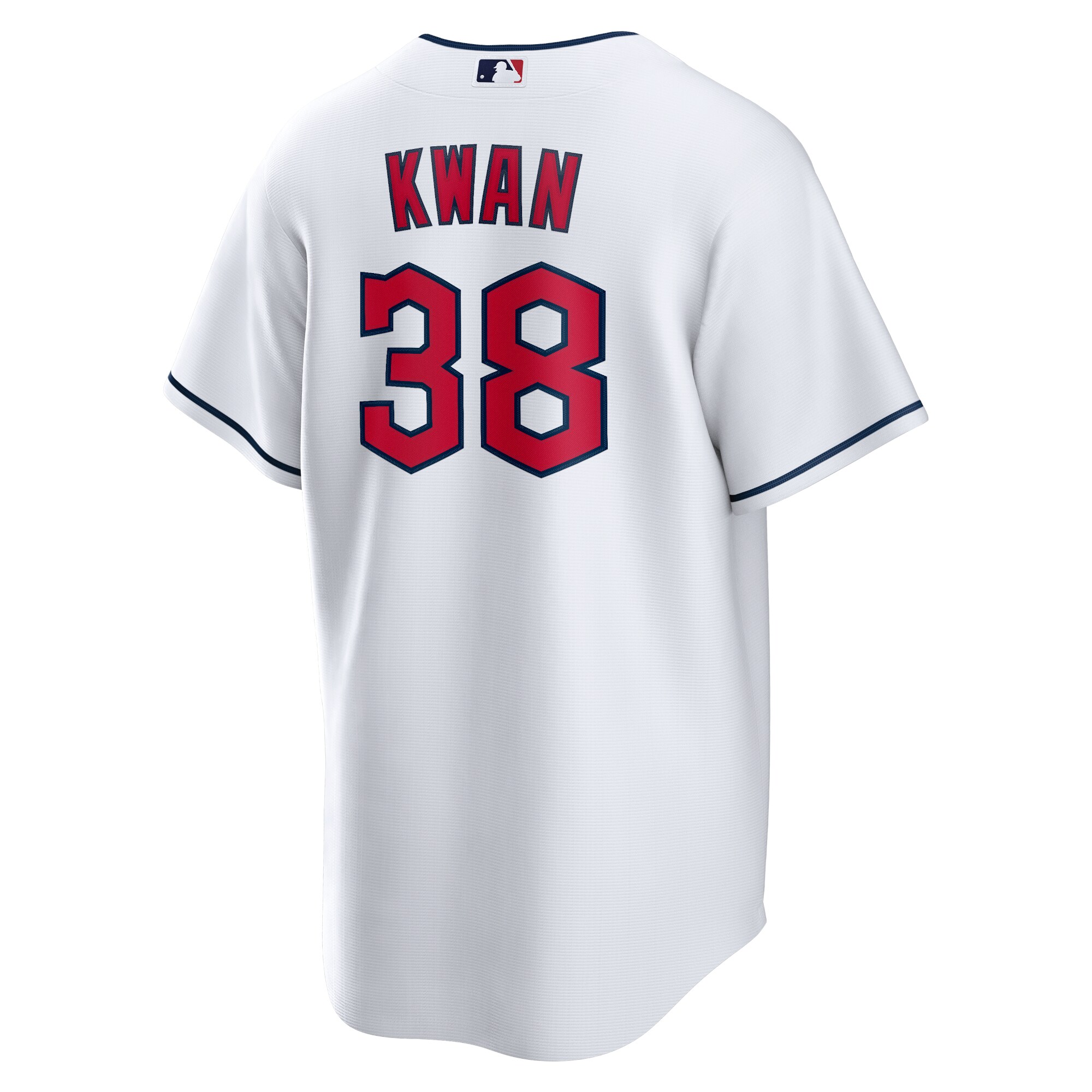 Cleveland Guardians Steven Kwan White Home MLB Jersey Men's
